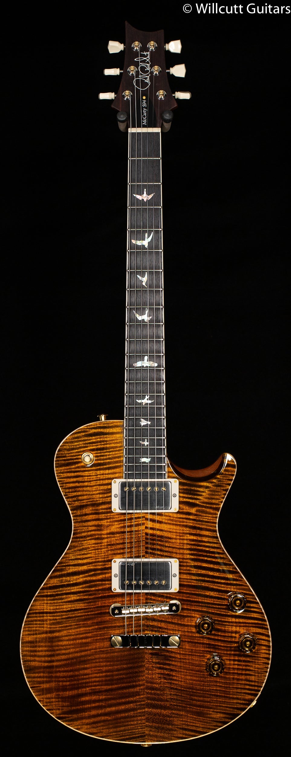 PRS McCarty Singlecut 594 Yellow Tiger 10 Top