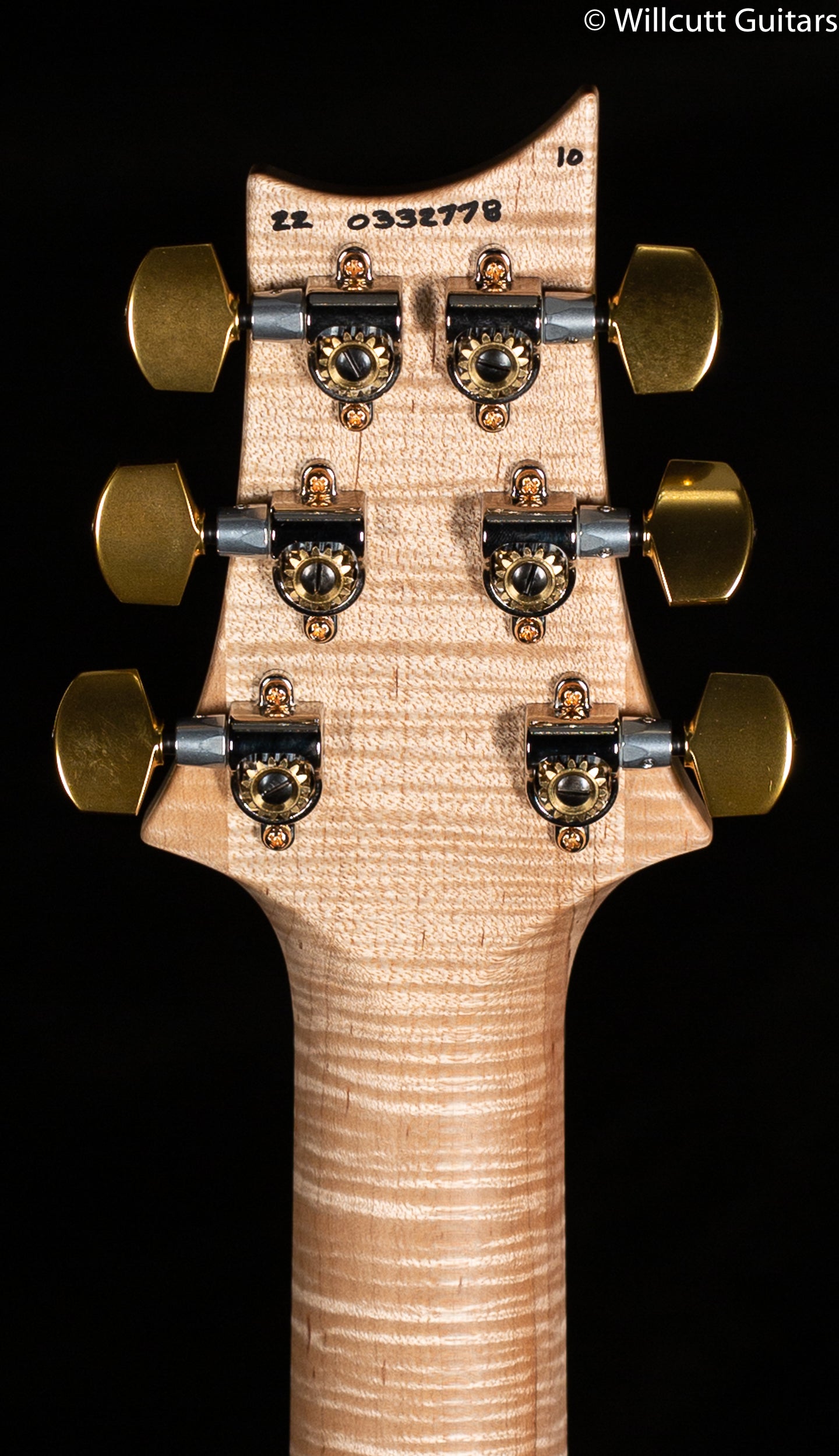 PRS Custom 24 Vintage Natural Quilted Maple 10 top Flame Maple Neck