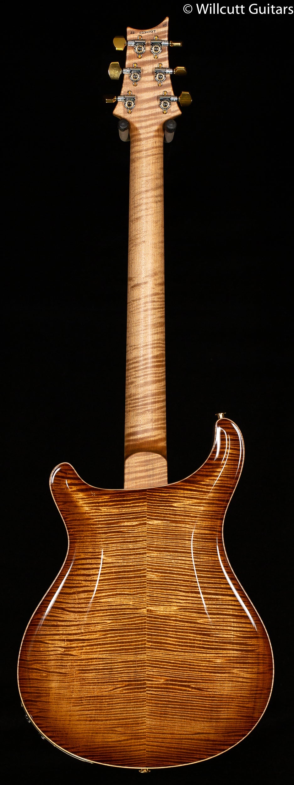 PRS Hollowbody II Piezo Wood Library Edition Copperhead Burst
