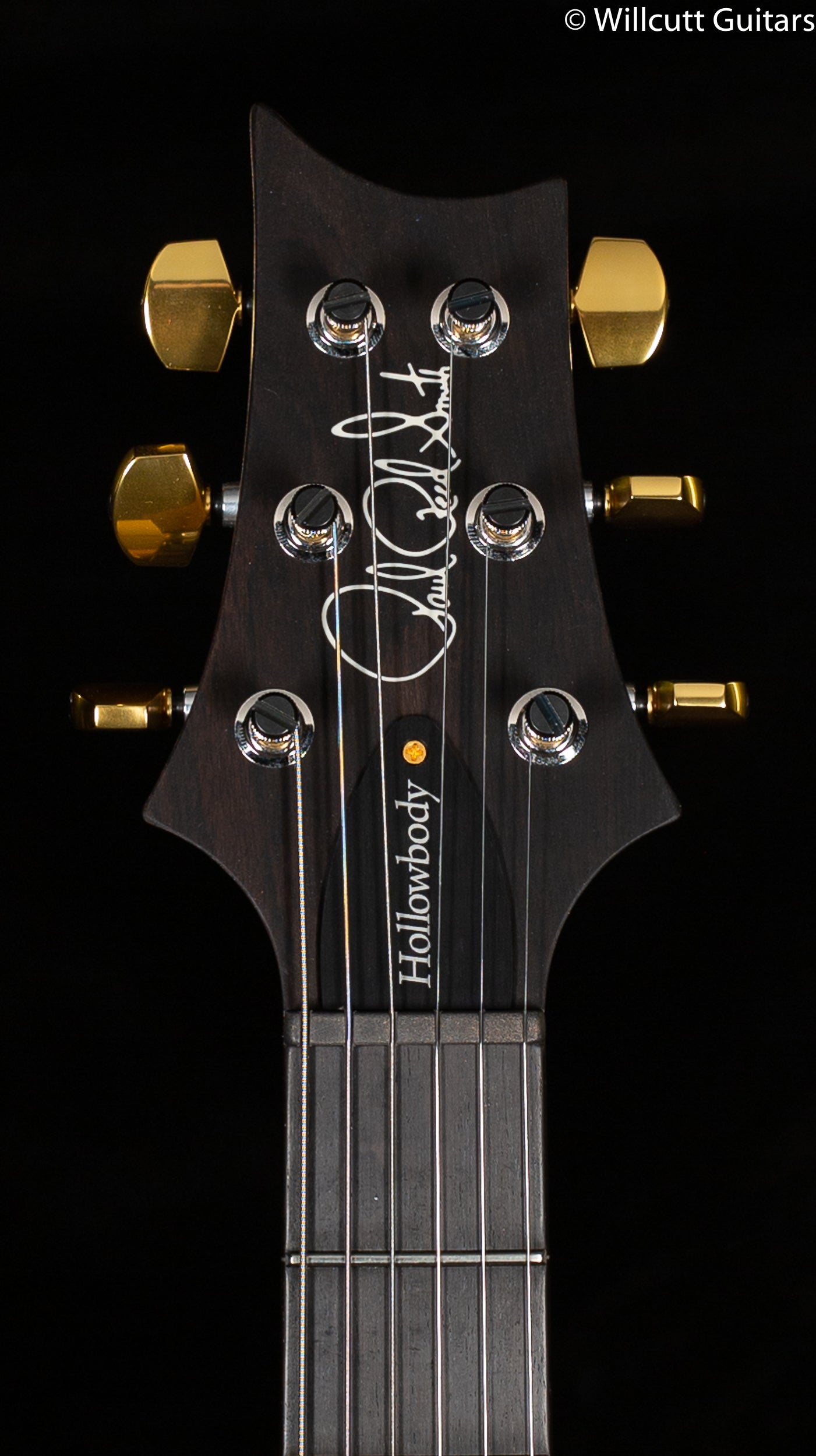 PRS Hollowbody II Piezo Wood Library Edition Dark Cherry Burst