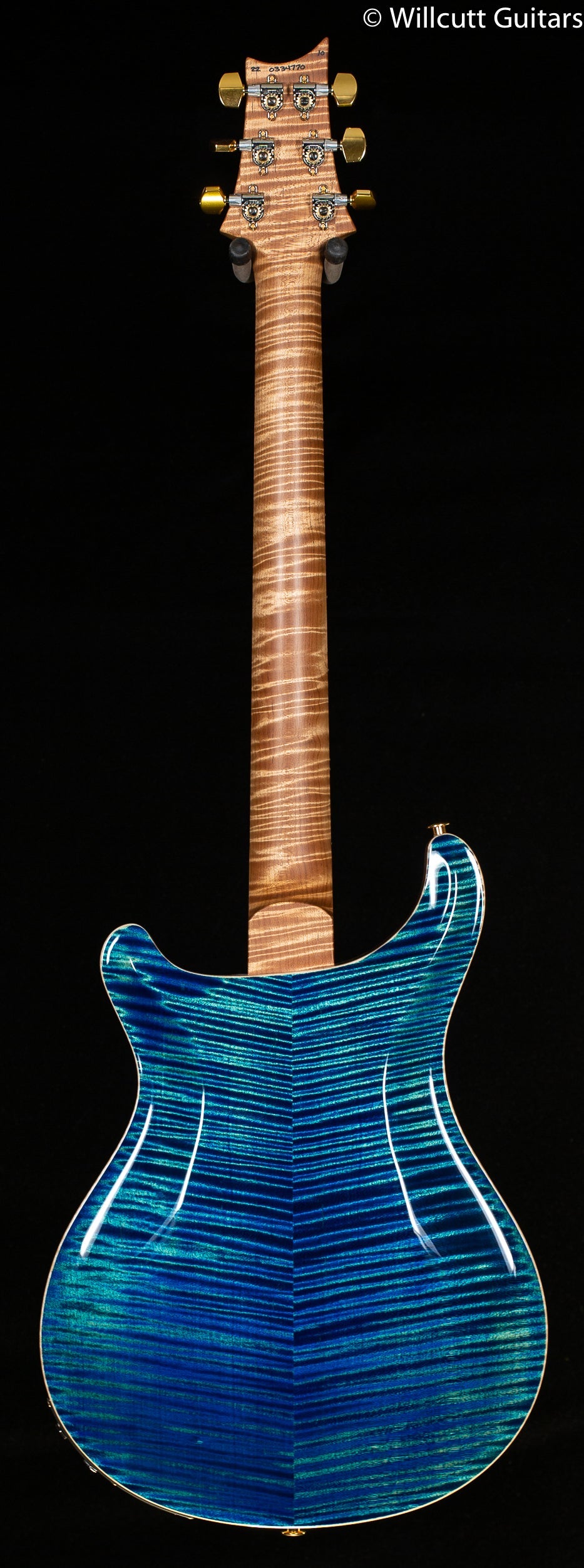 PRS Hollowbody II Piezo Wood Library Edition River Blue