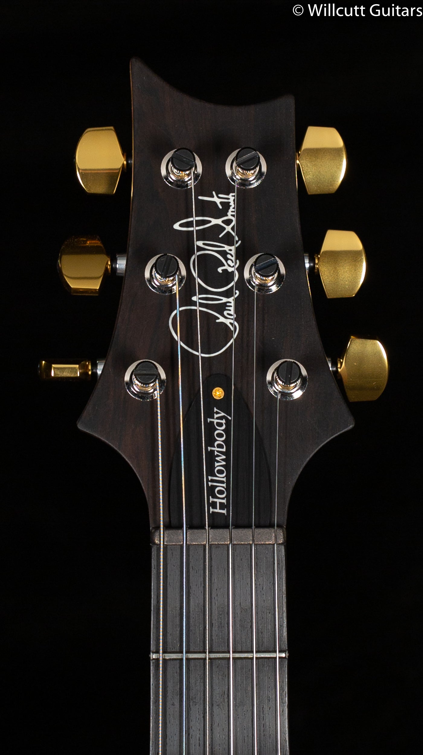PRS Hollowbody II Piezo Wood Library Edition Dark Cherry Burst