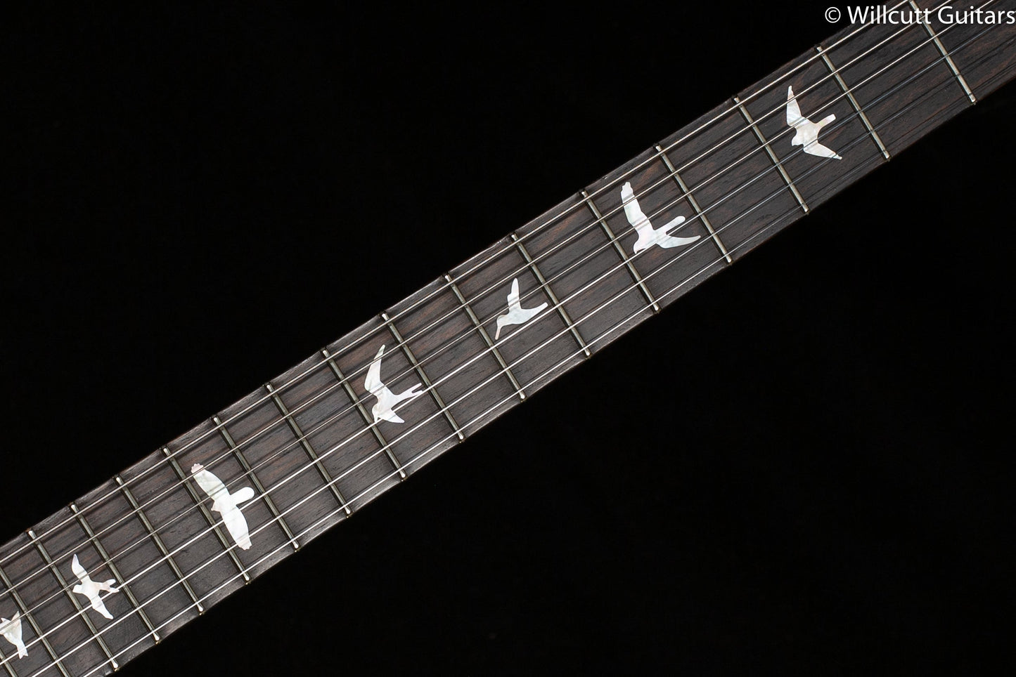 PRS Hollowbody II Piezo Wood Library Edition Faded Blue Jean