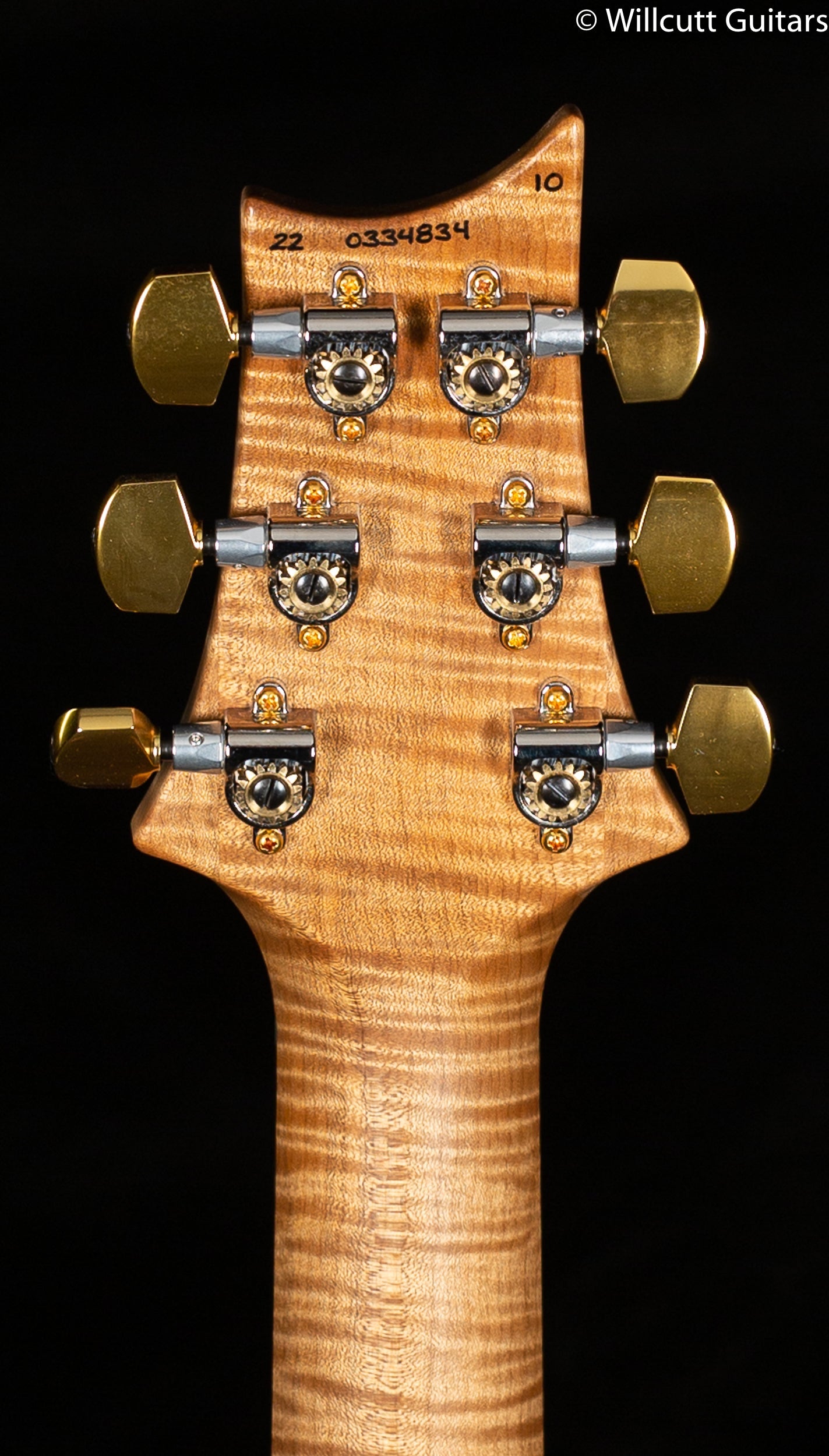 PRS Hollowbody II Piezo Wood Library Edition Grey Black Fade