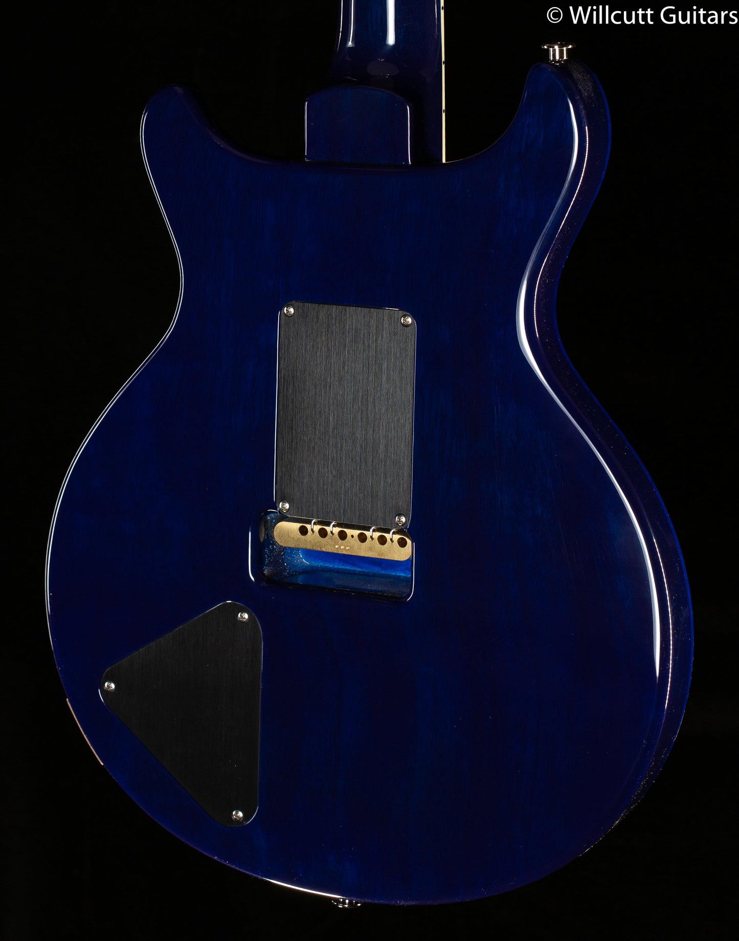 PRS Santana Retro Emerald Burst Blue Binding Custom Color