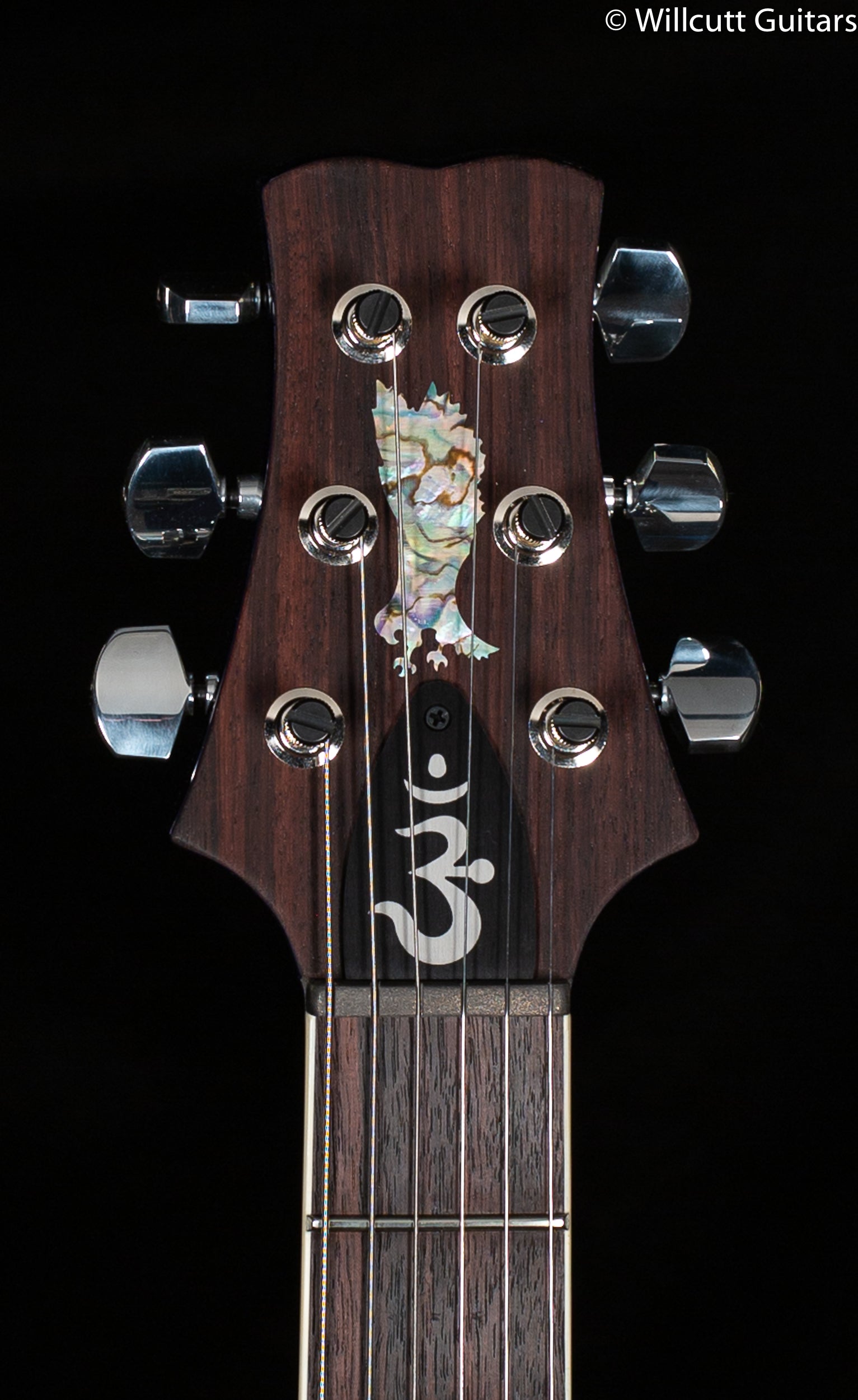PRS Santana Retro Emerald Burst Blue Binding Custom Color