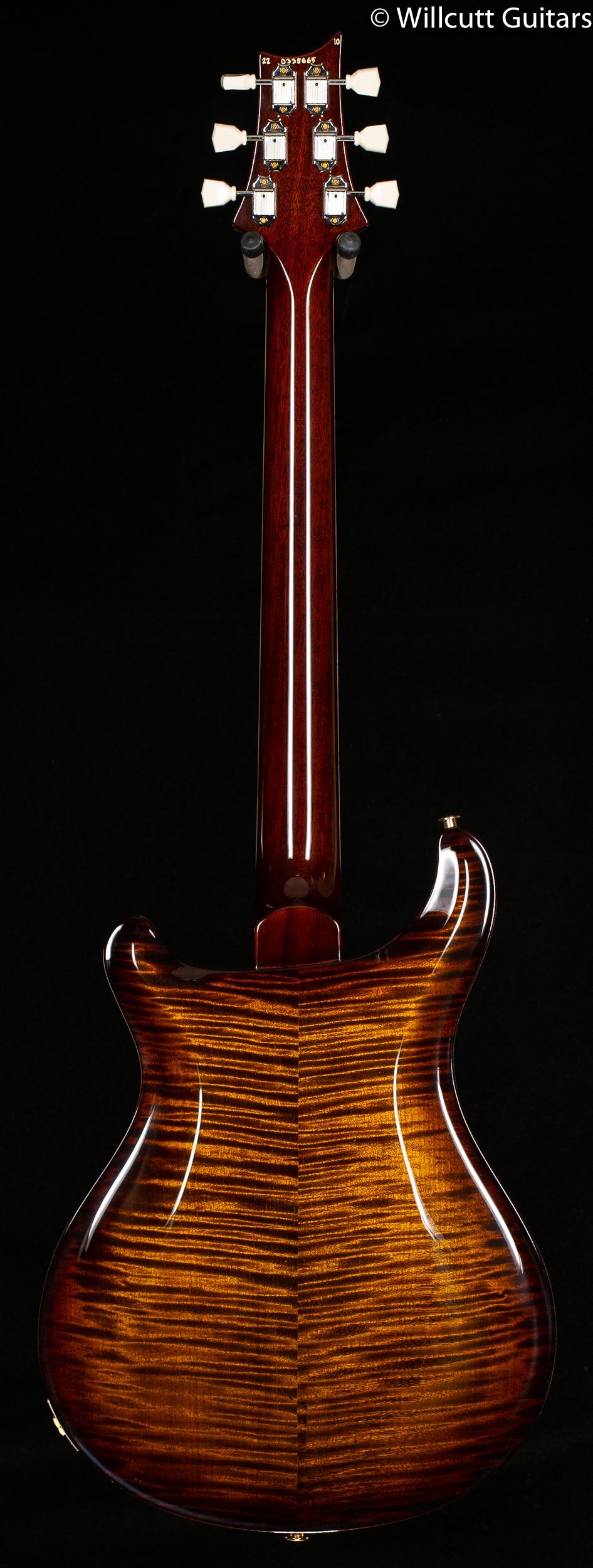 PRS McCarty 594 Hollowbody II Black Gold Burst 10 Top