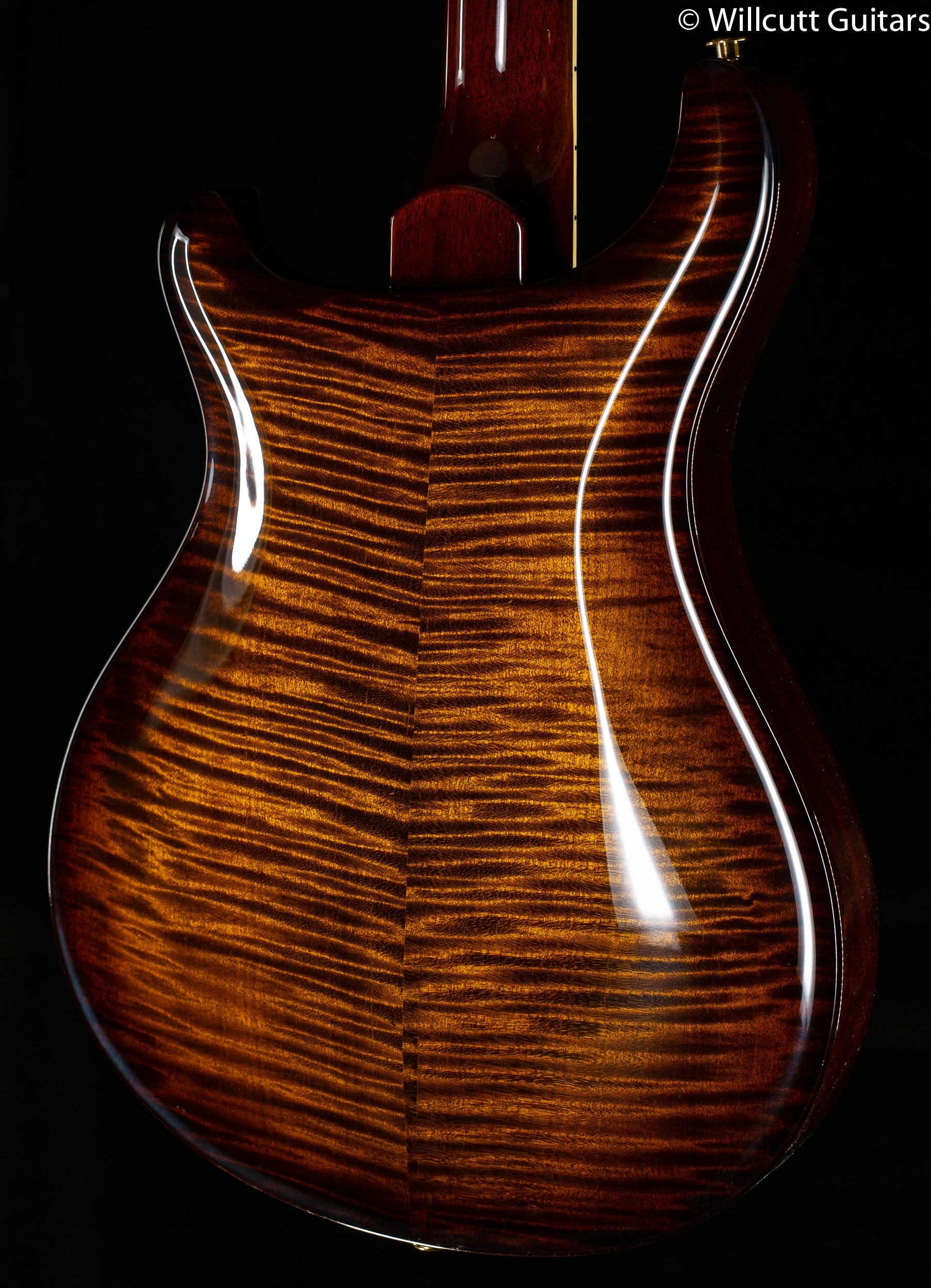 PRS McCarty 594 Hollowbody II Black Gold Burst 10 Top