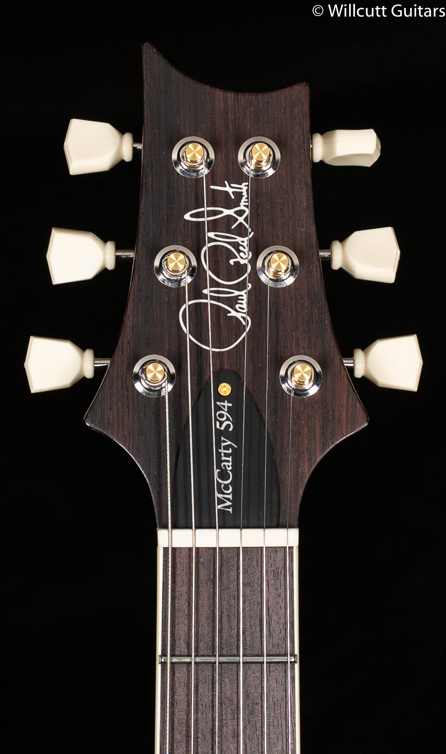 PRS McCarty 594 Hollowbody II Black Gold Burst 10 Top