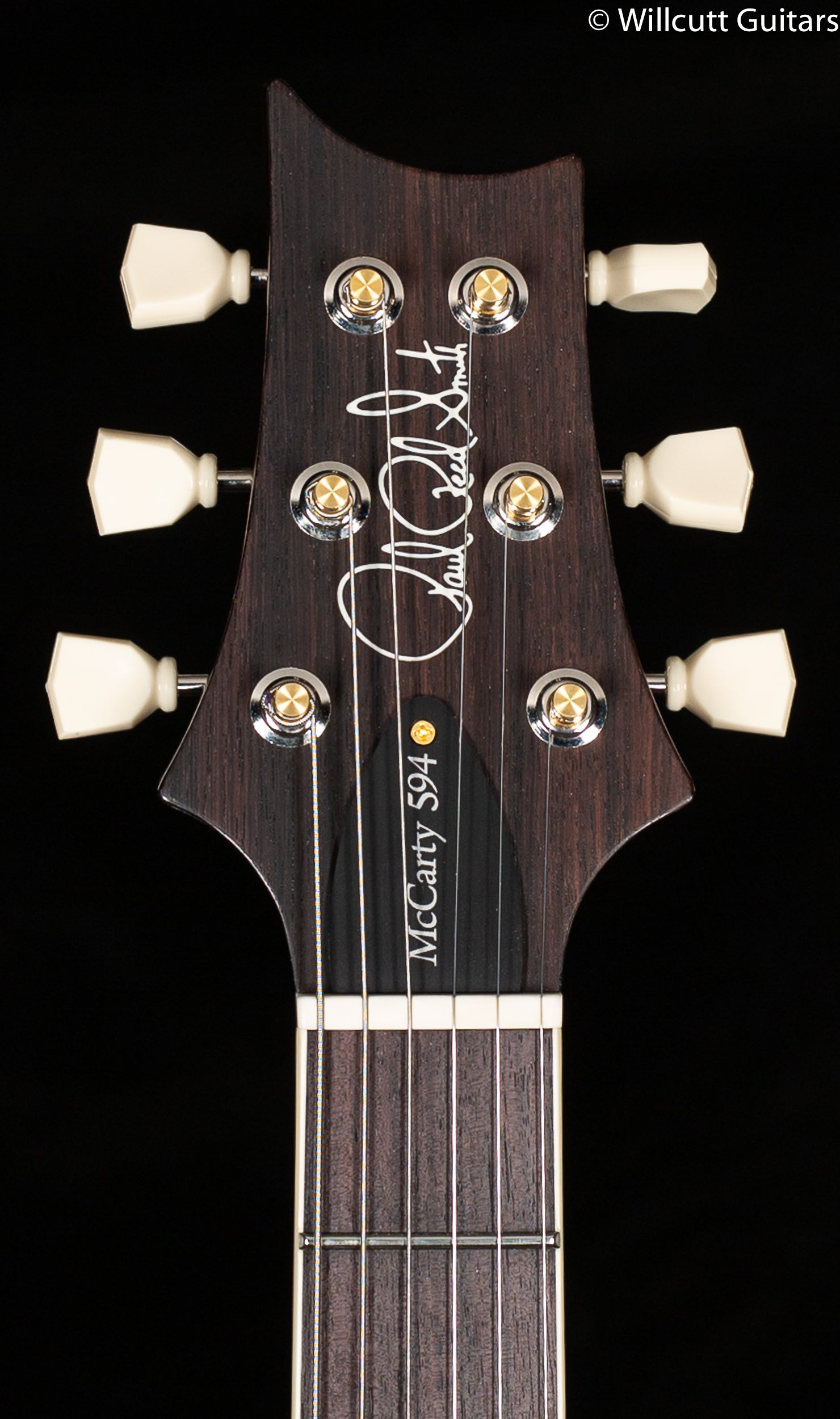 PRS McCarty 594 Hollowbody II Black Gold Burst 10 Top