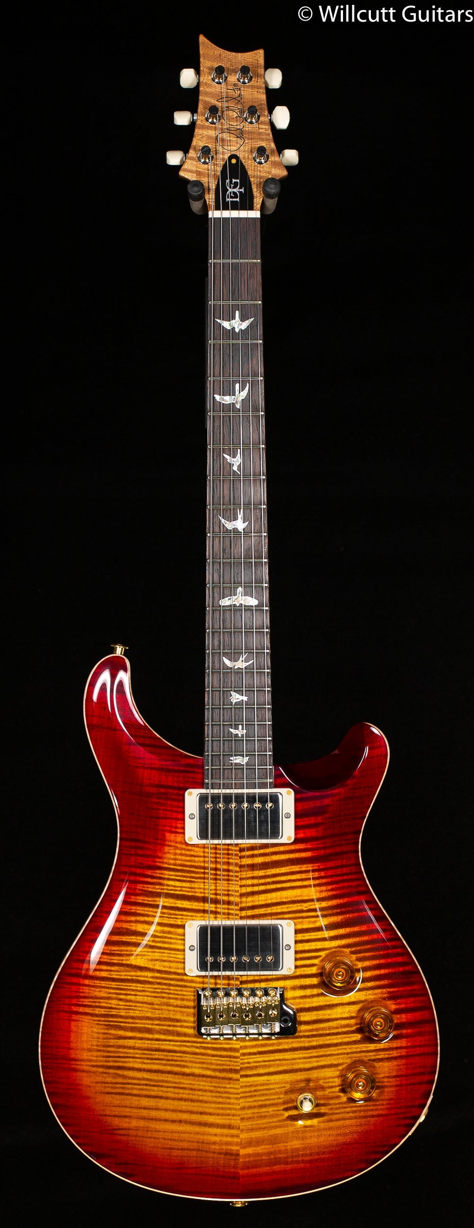 PRS Wood Library DGT Dark Cherry Sunburst
