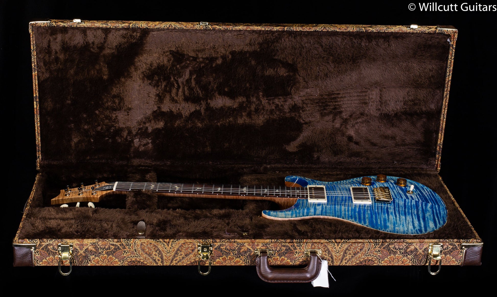 PRS Wood Library DGT Faded Blue Jean Roasted Maple