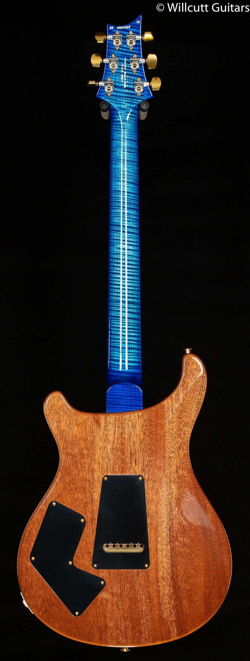PRS Wood Library Modern Eagle V Faded Blue Burst