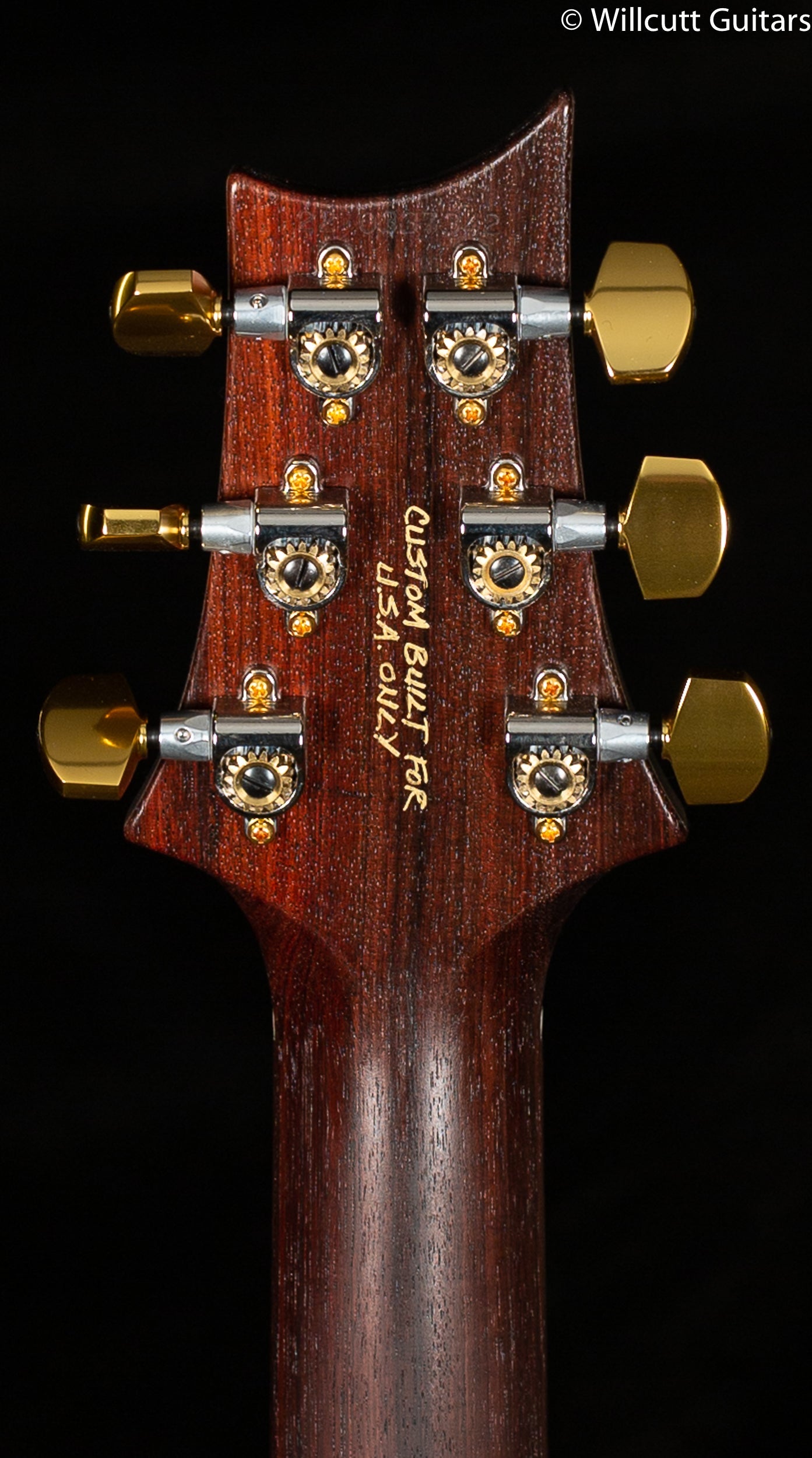 PRS Modern Eagle V Wood Library Edition Artist One-Piece Quilt Trampas Green