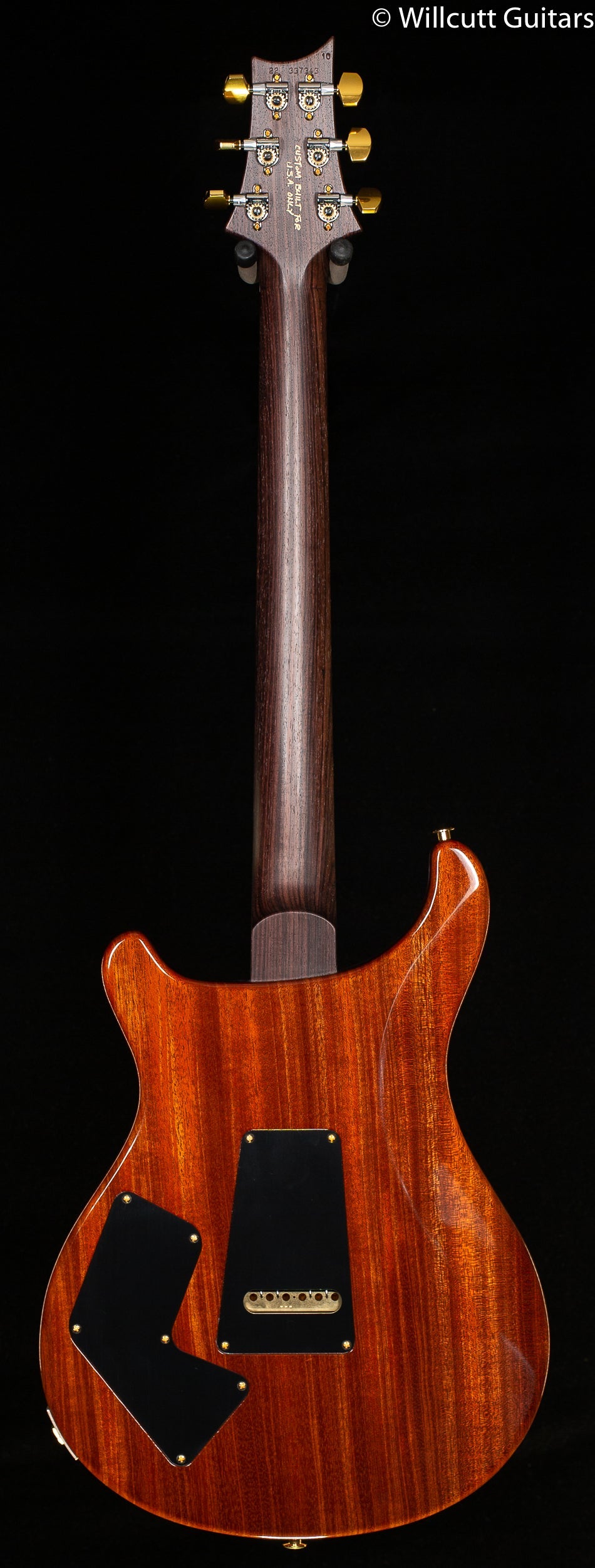 PRS Modern Eagle V Wood Library Edition Artist Quilt Copperhead