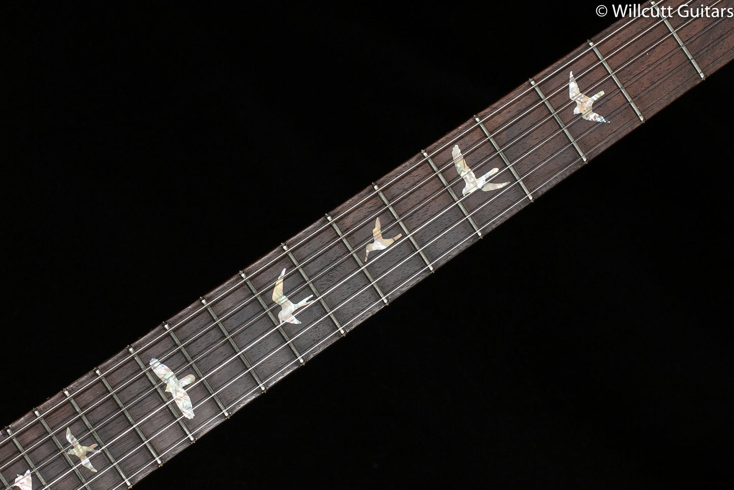 PRS Wood Library Modern Eagle V Trampas Green Smokeburst Stained Maple Neck
