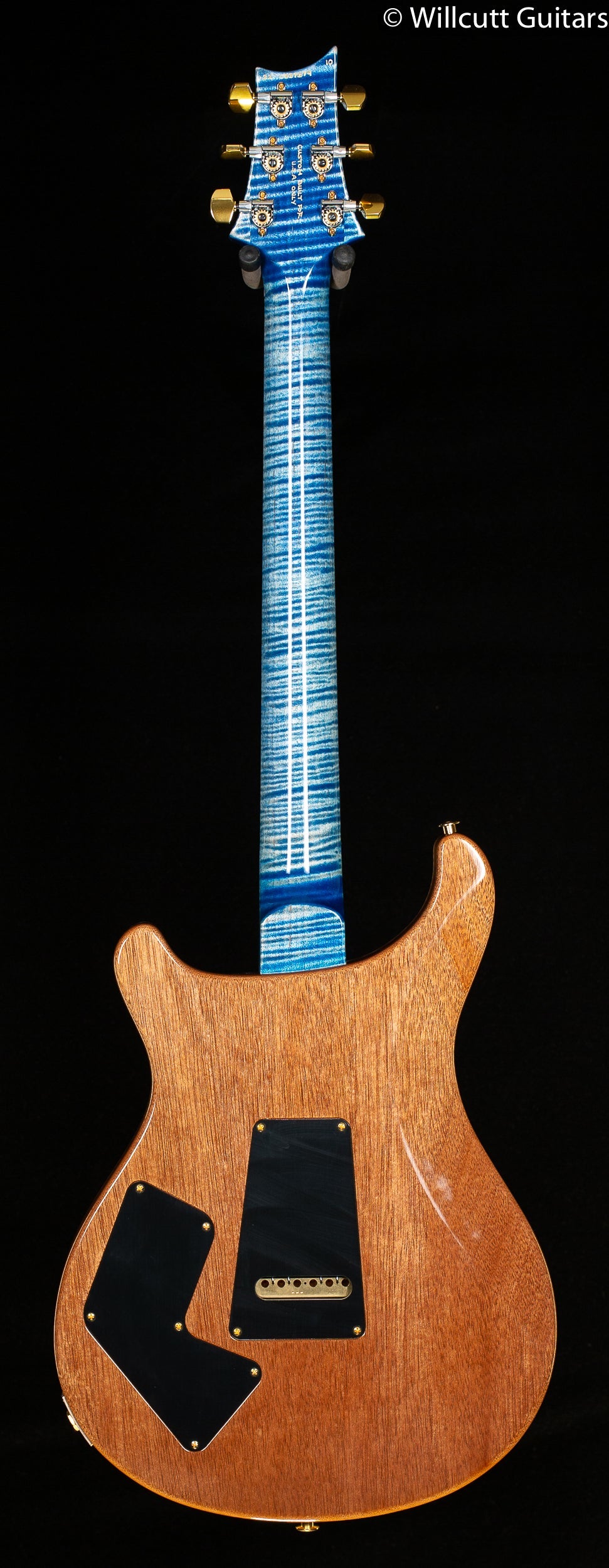 PRS Wood Library Modern Eagle V Faded Blue Jean Stained Neck