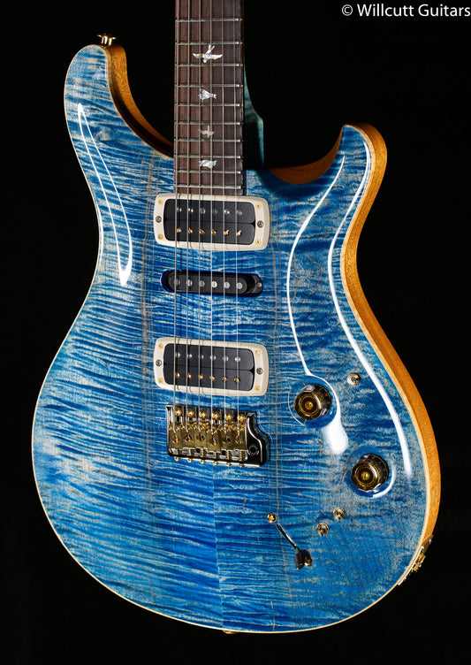 PRS Wood Library Modern Eagle V Faded Blue Jean Stained Neck