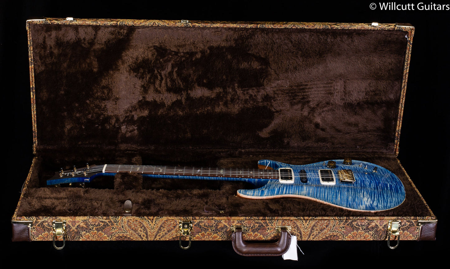 PRS Wood Library Modern Eagle V Faded Blue Jean Stained Neck