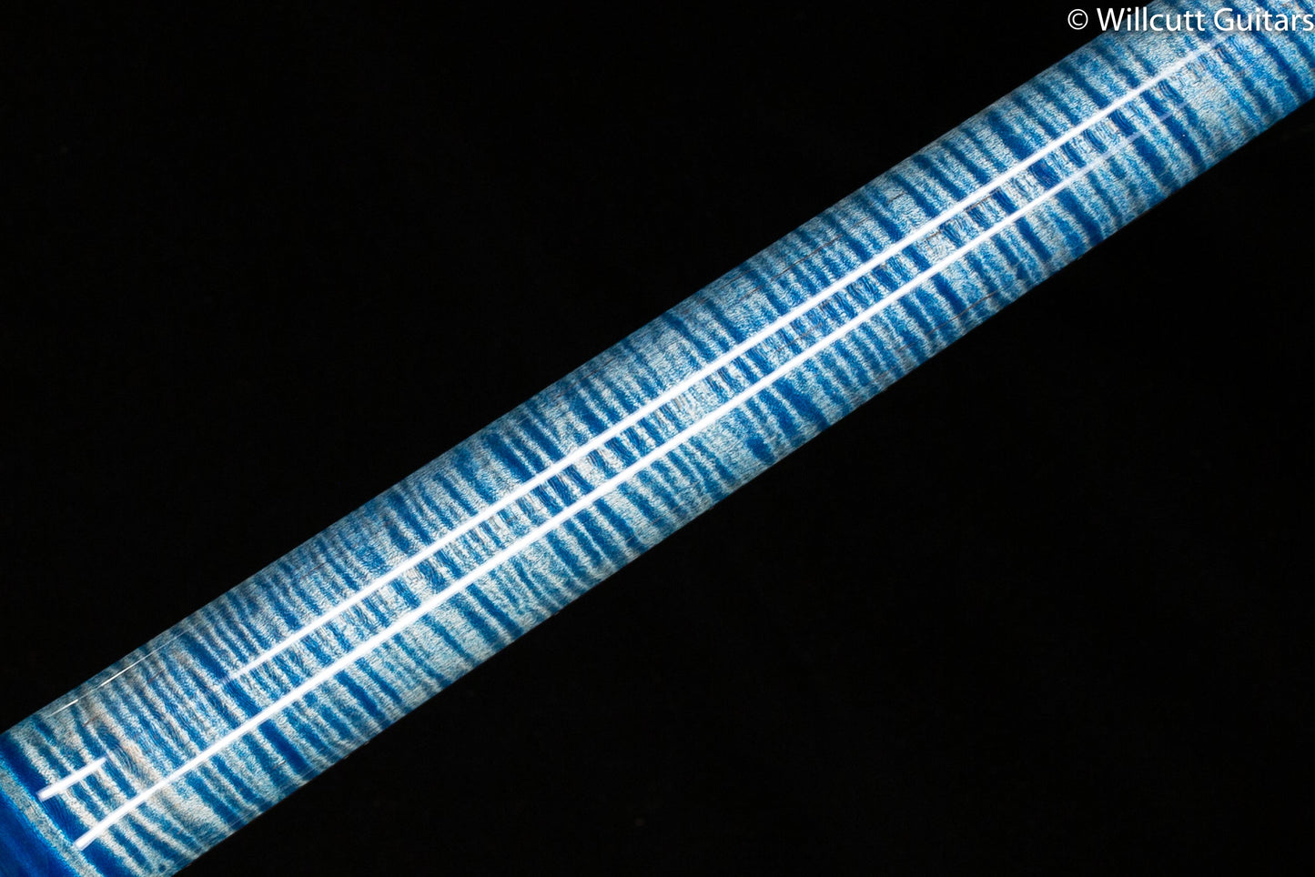 PRS Wood Library Modern Eagle V Faded Blue Jean Stained Neck
