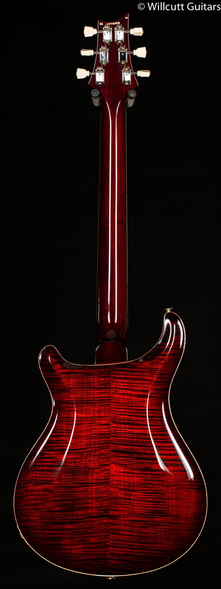 PRS McCarty 594 Hollowbody II 10 Top Fire Red Burst (518)