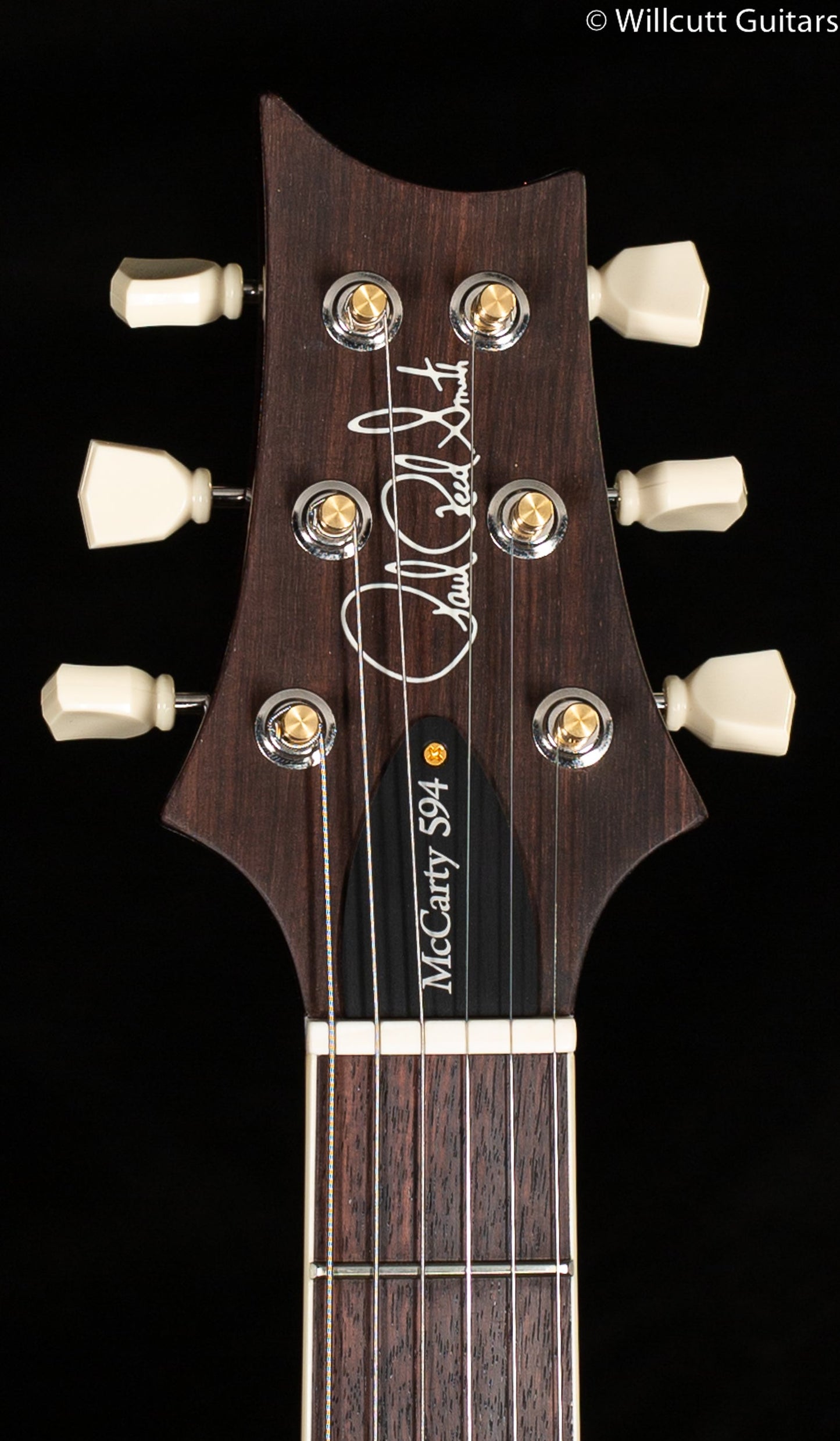 PRS McCarty 594 Hollowbody II 10 Top Fire Red Burst (518)