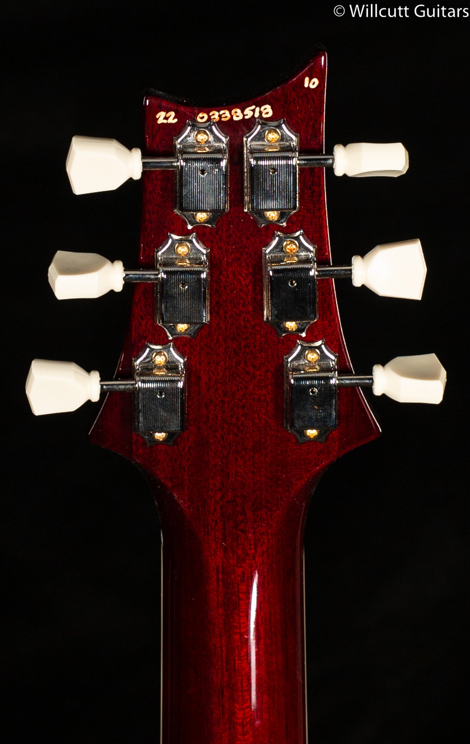 PRS McCarty 594 Hollowbody II 10 Top Fire Red Burst (518)