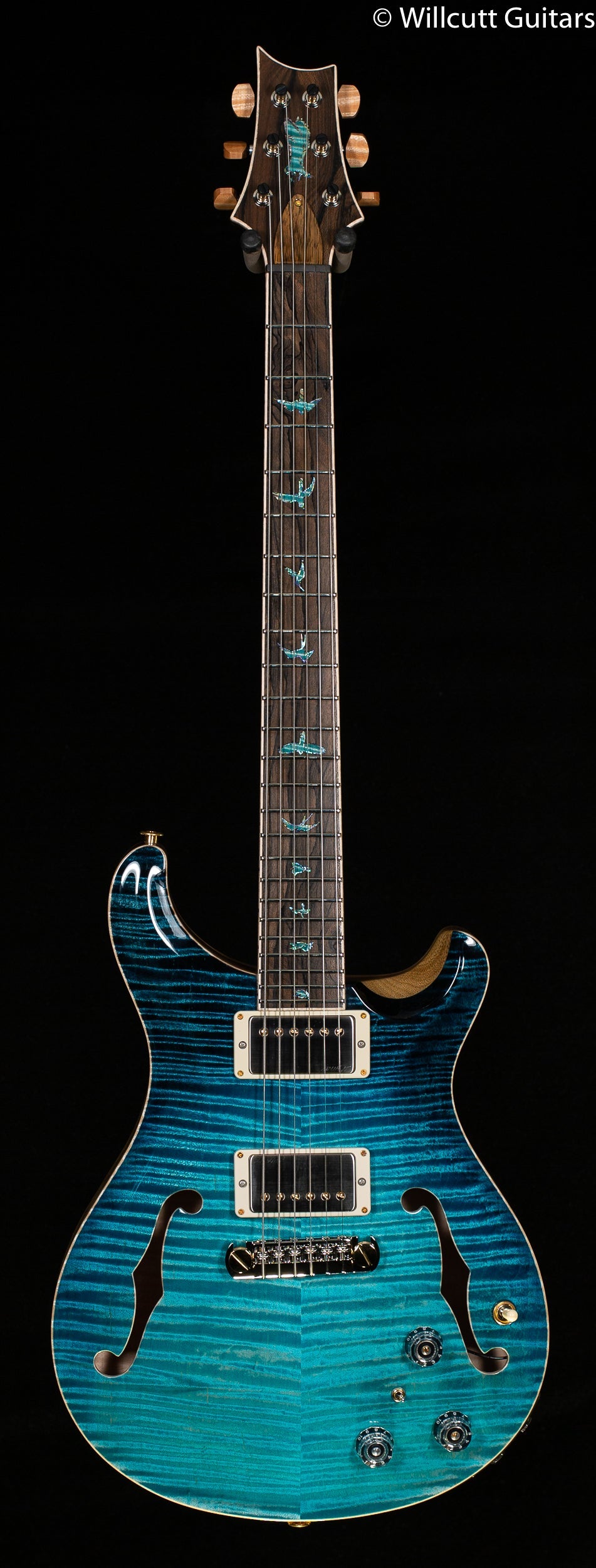 PRS Private Stock 9447 Hollowbody II Piezo 24 Fret Sub Zero Dragons Breath
