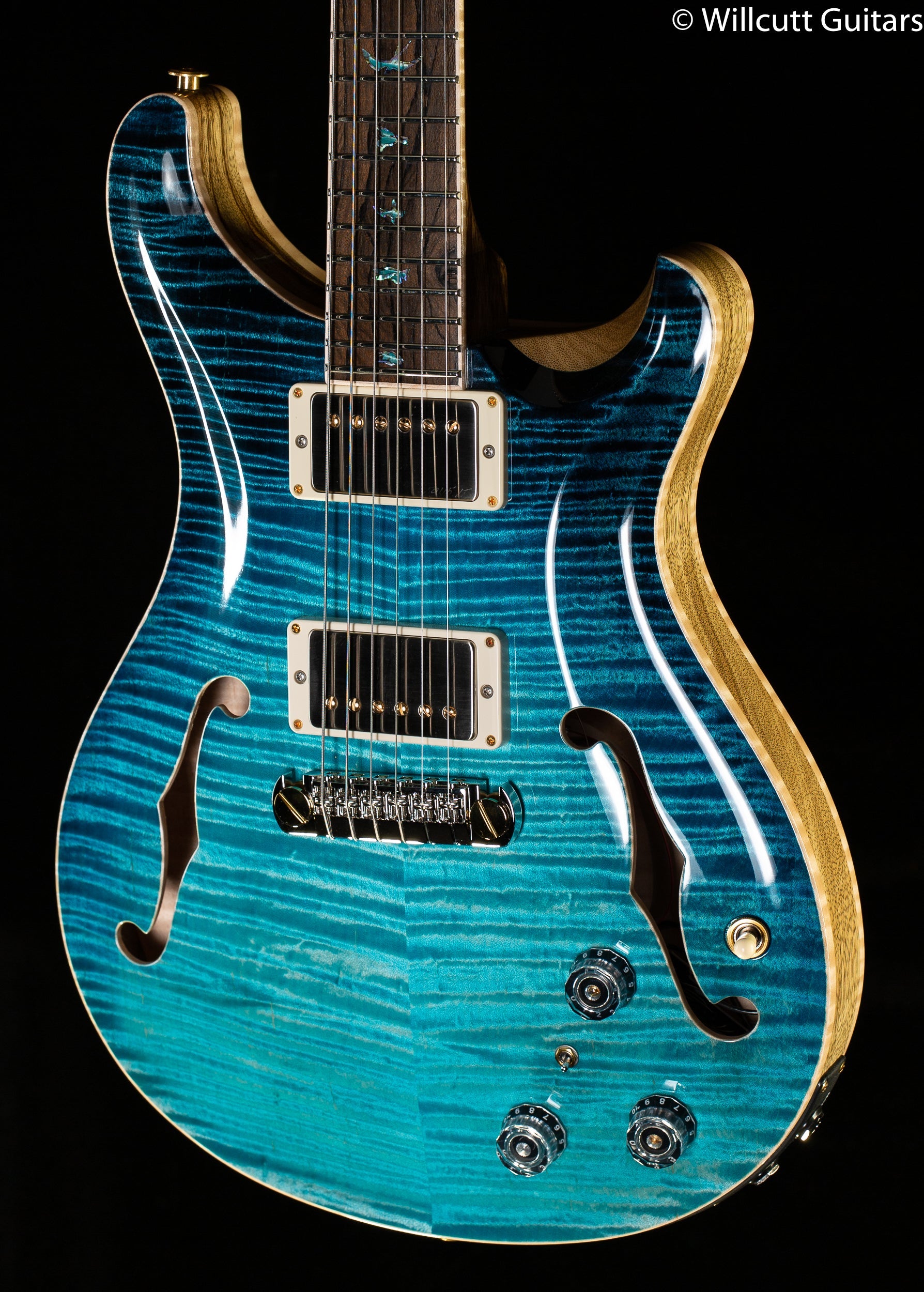 PRS Private Stock 9447 Hollowbody II Piezo 24 Fret Sub Zero Dragons Breath