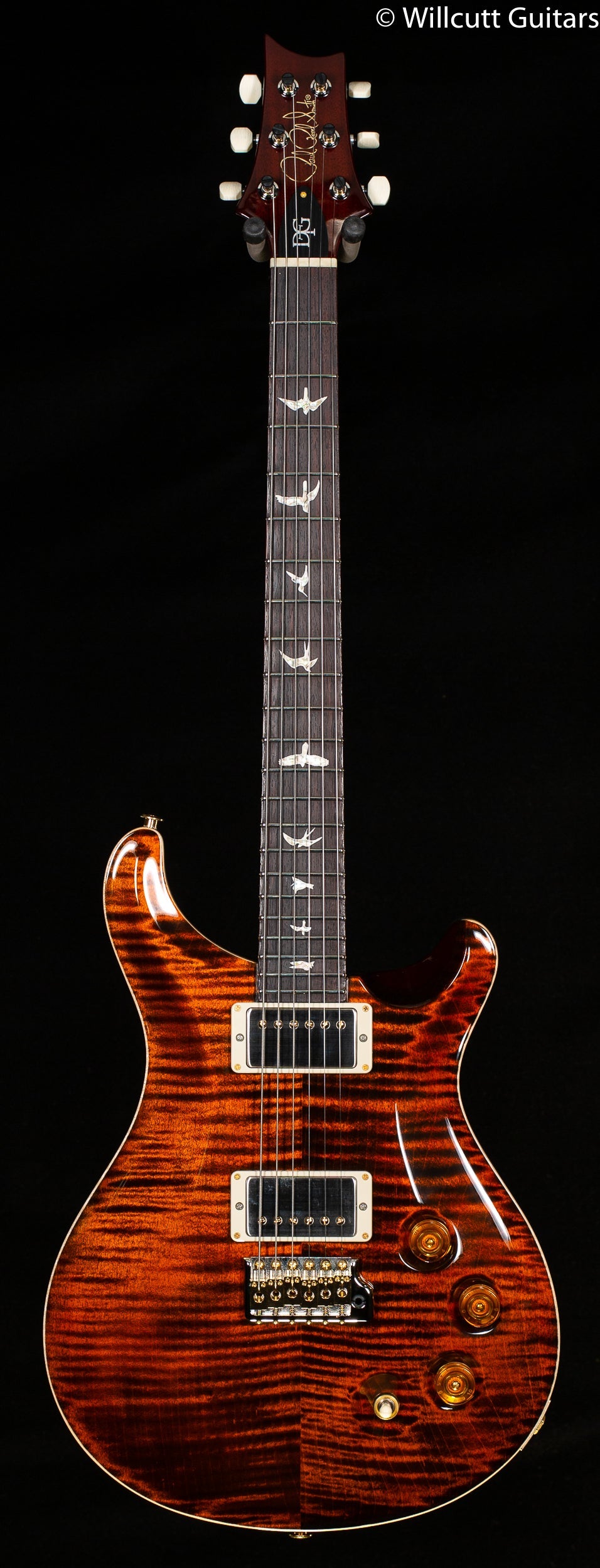 PRS DGT 10 top Orange Tiger (465)