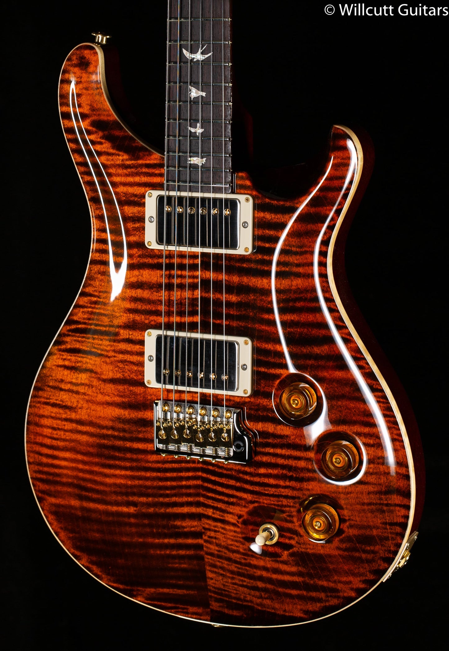PRS DGT 10 top Orange Tiger (465)