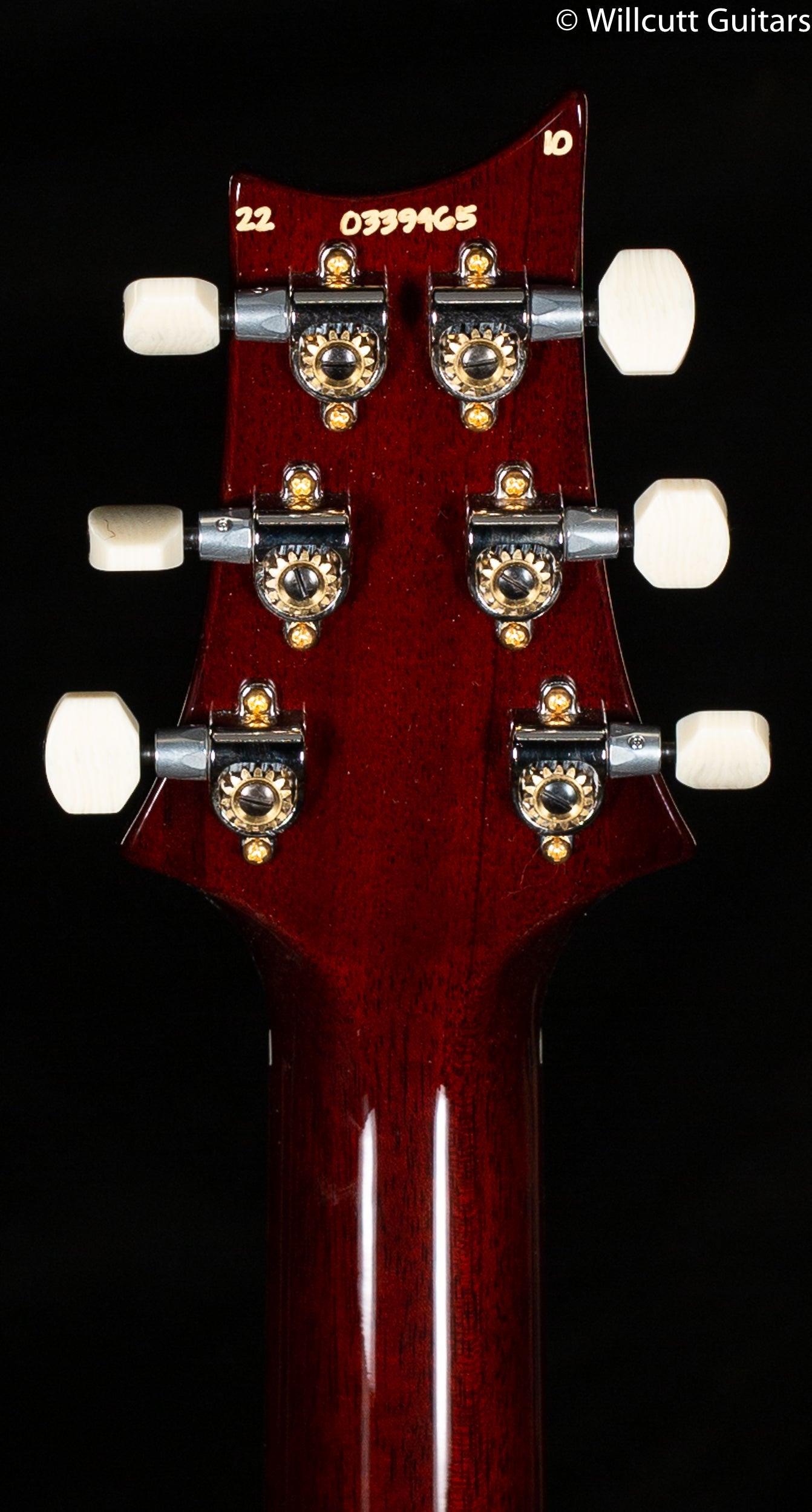 PRS DGT 10 top Orange Tiger (465)