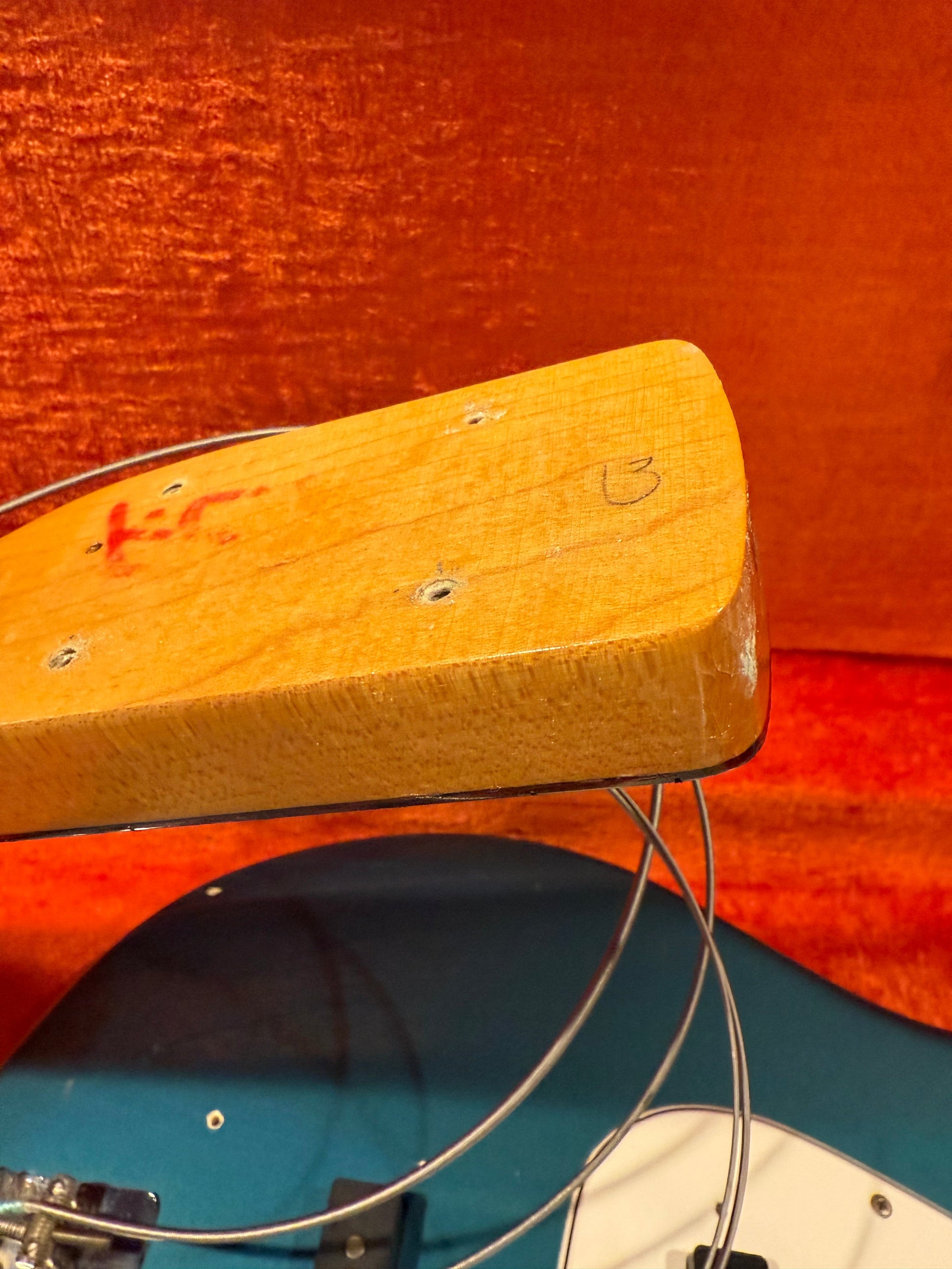 1965 Fender Jazz Bass Custom Color LAKE PLACID BLUE w Original Case L-Series, Padauk Board, BOOK PIECE!
