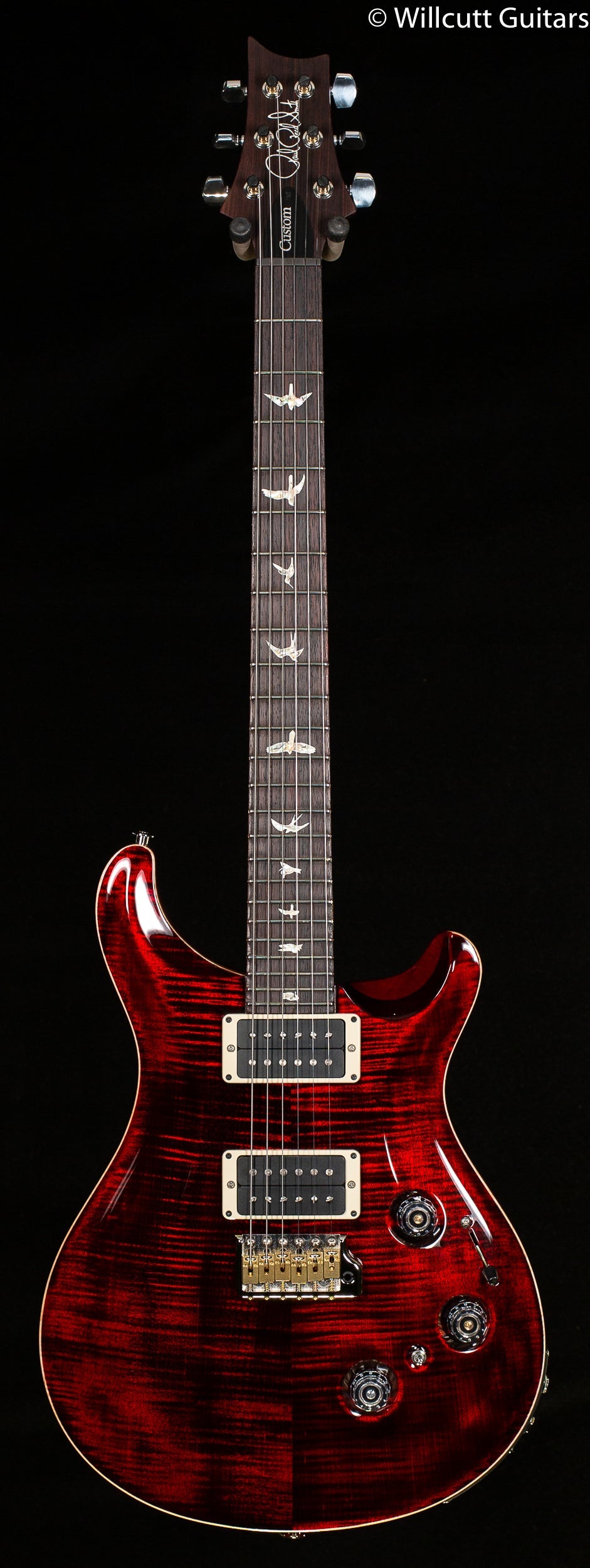 PRS Custom 24 Piezo Custom Color Red Tiger (422)