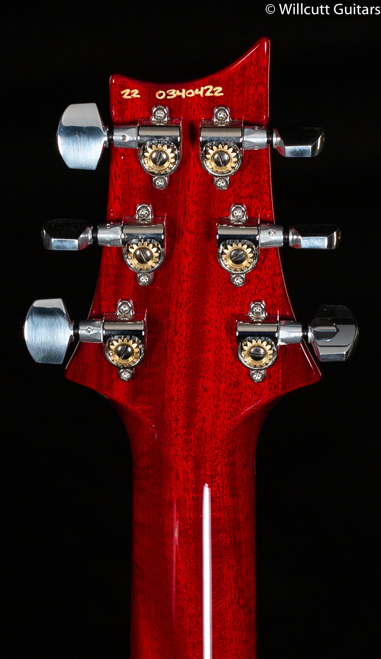PRS Custom 24 Piezo Custom Color Red Tiger (422)