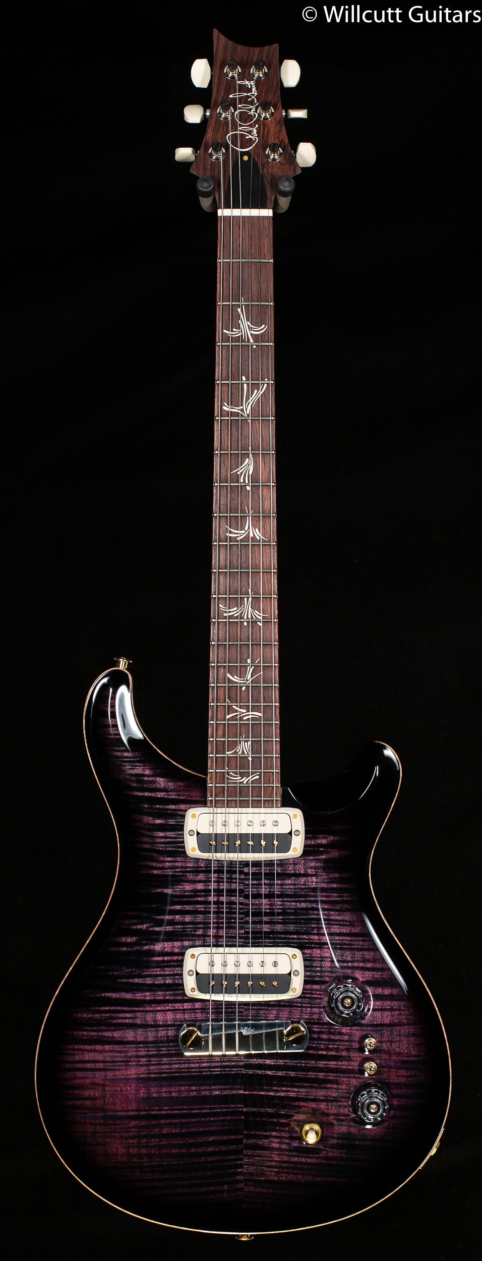 PRS Paul's Guitar Custom Color Purple Iris Smokeburst 10 top (795)