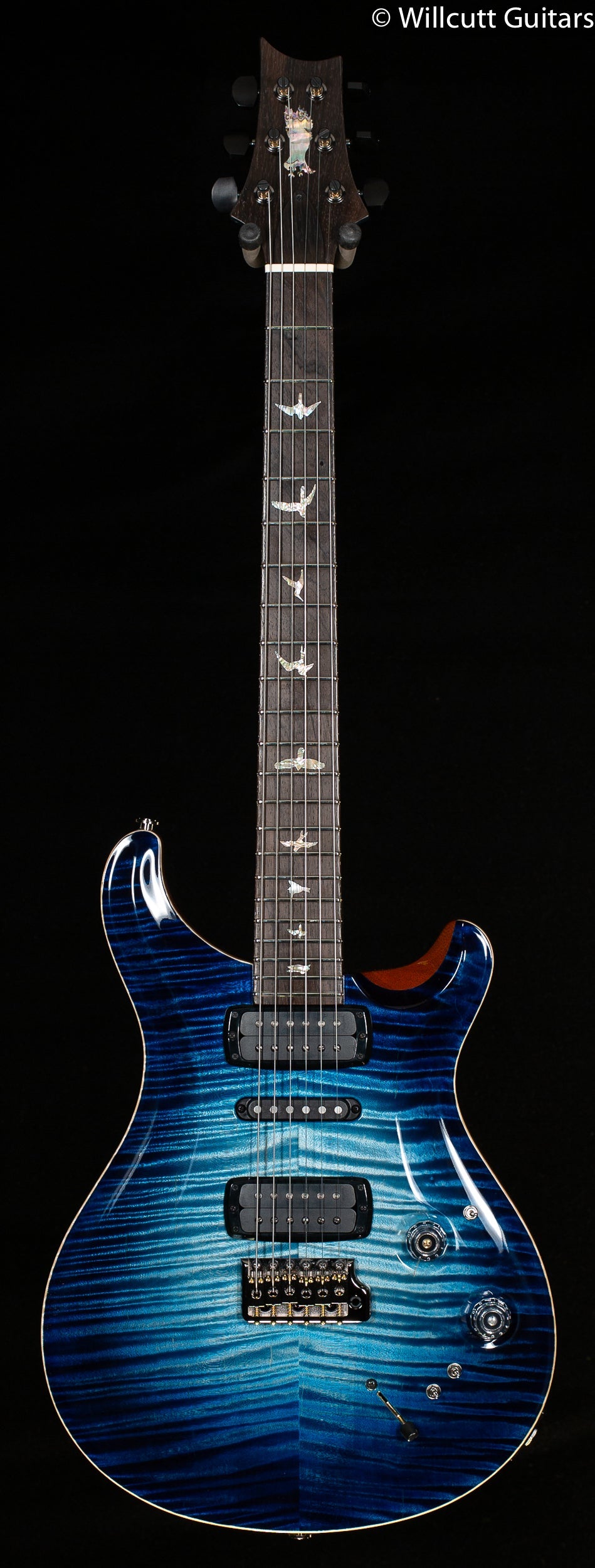 PRS Private Stock #9449 Modern Eagle V Whale Blue Glow