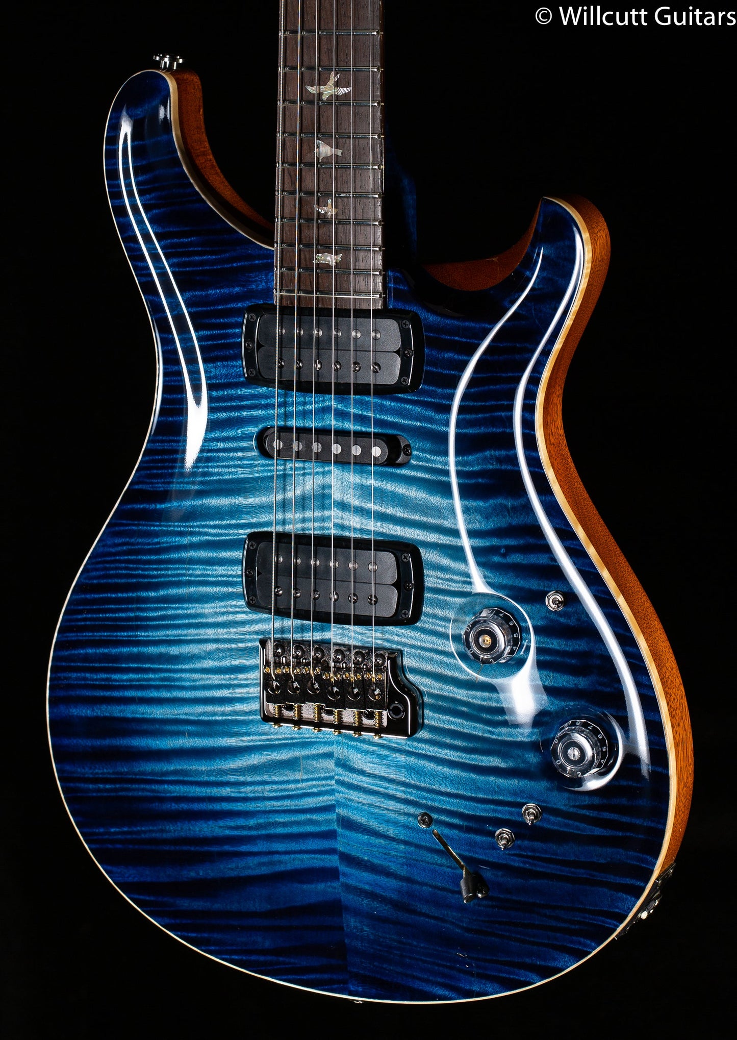 PRS Private Stock #9449 Modern Eagle V Whale Blue Glow