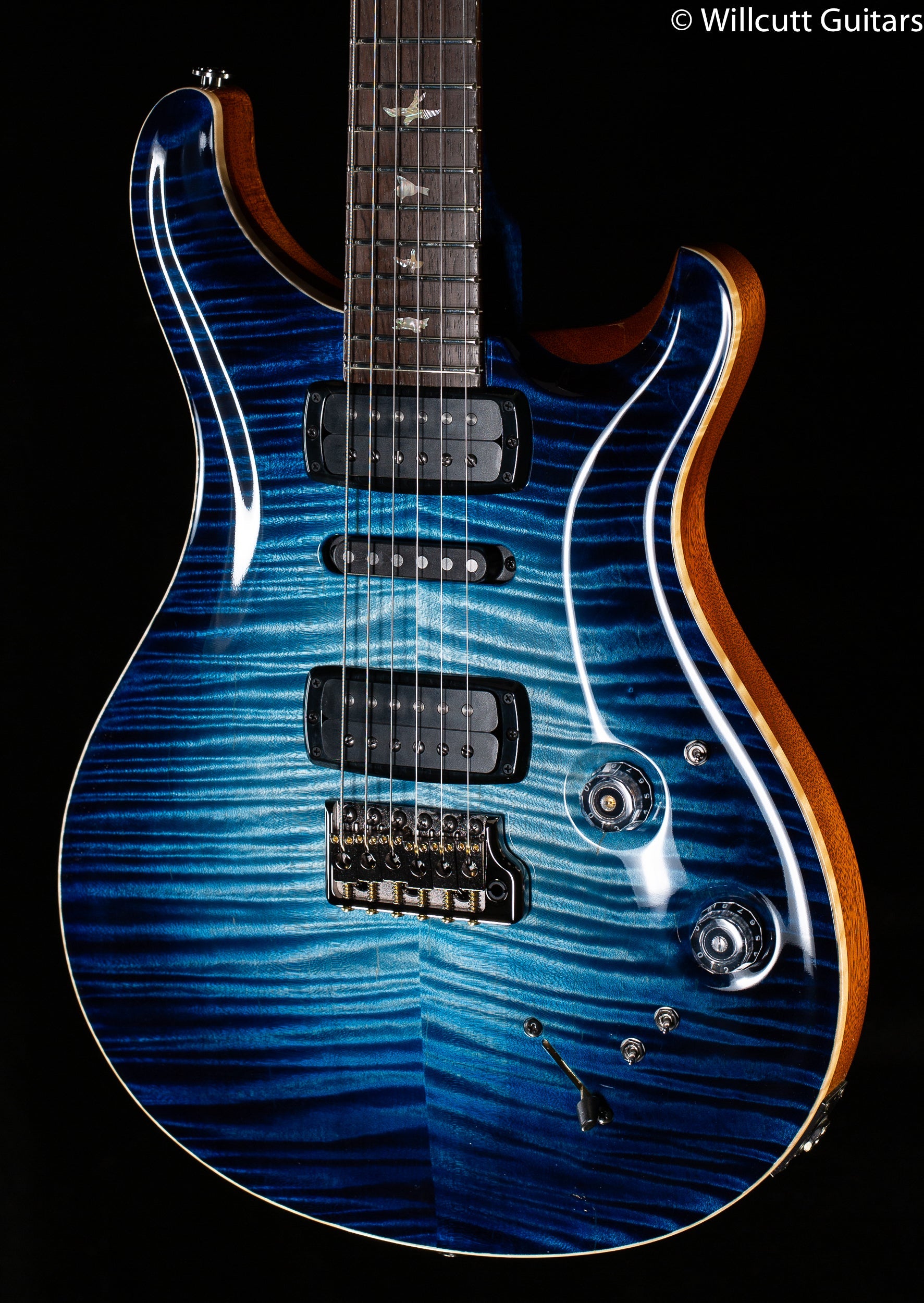 PRS Private Stock #9449 Modern Eagle V Whale Blue Glow
