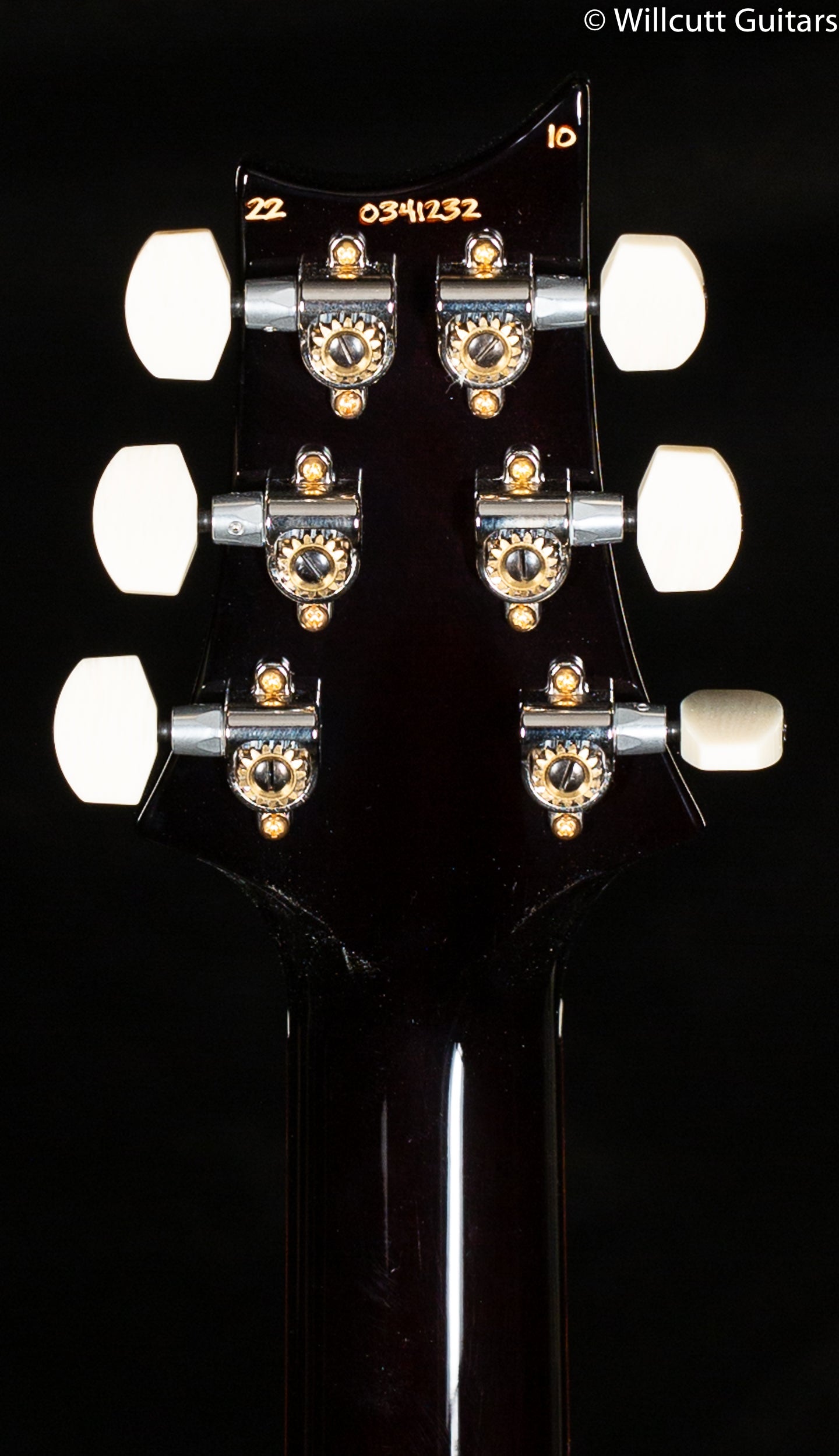 PRS Paul's Guitar Black Gold Burst 10 Top (232)