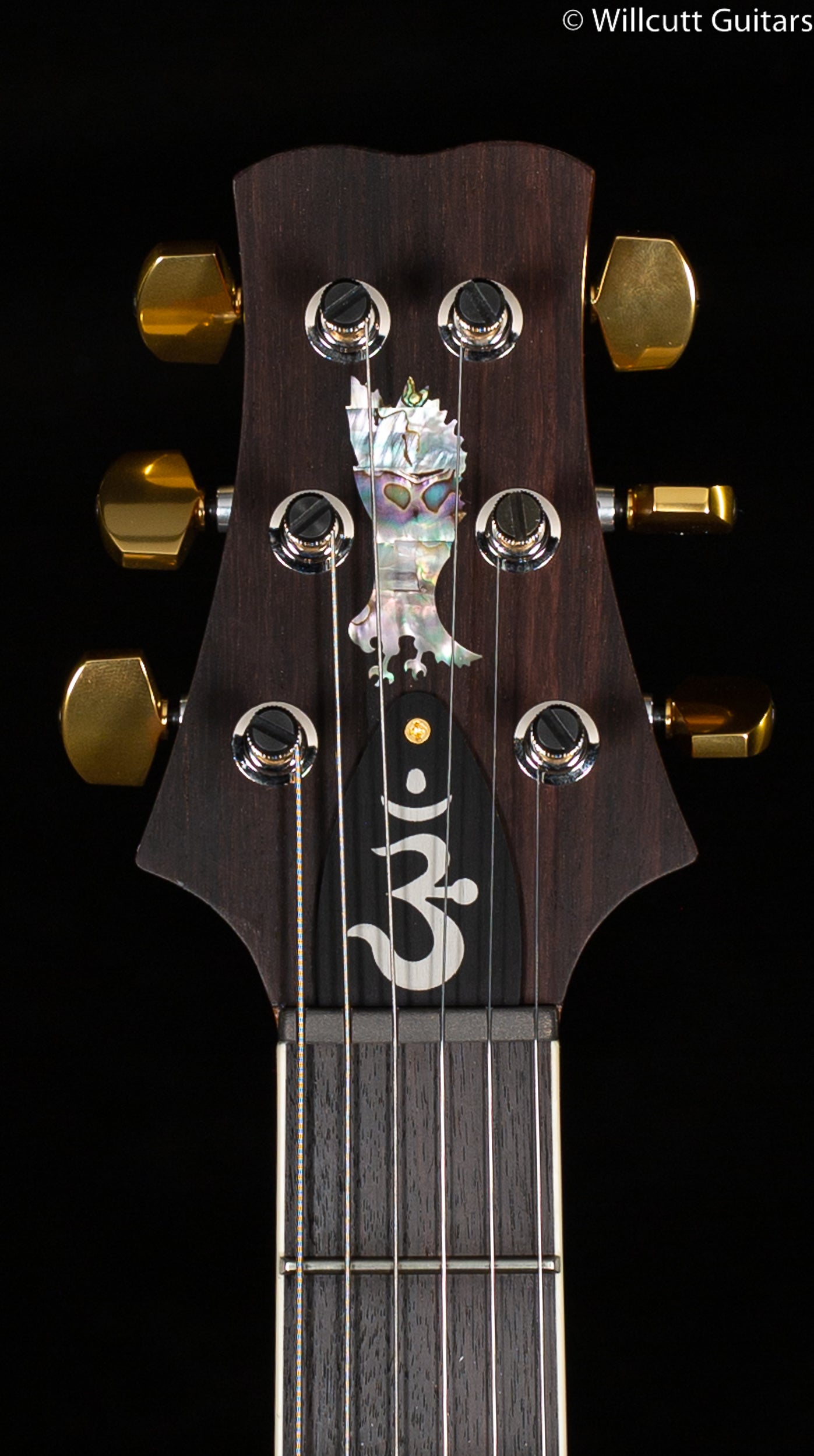 2022 PRS Santana Retro Flame Maple 10 Top Custom Color River Blue/Blue Binding (958)
