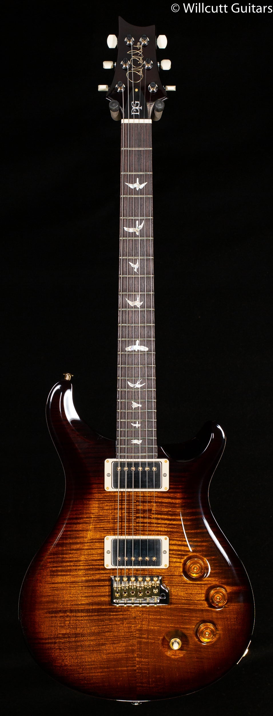 PRS DGT Black Gold Burst 10 Top (554)
