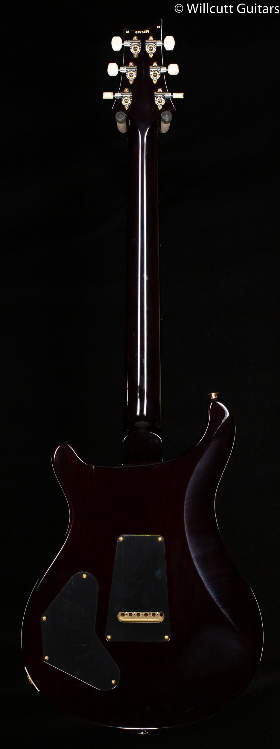 PRS DGT Black Gold Burst 10 Top (554)