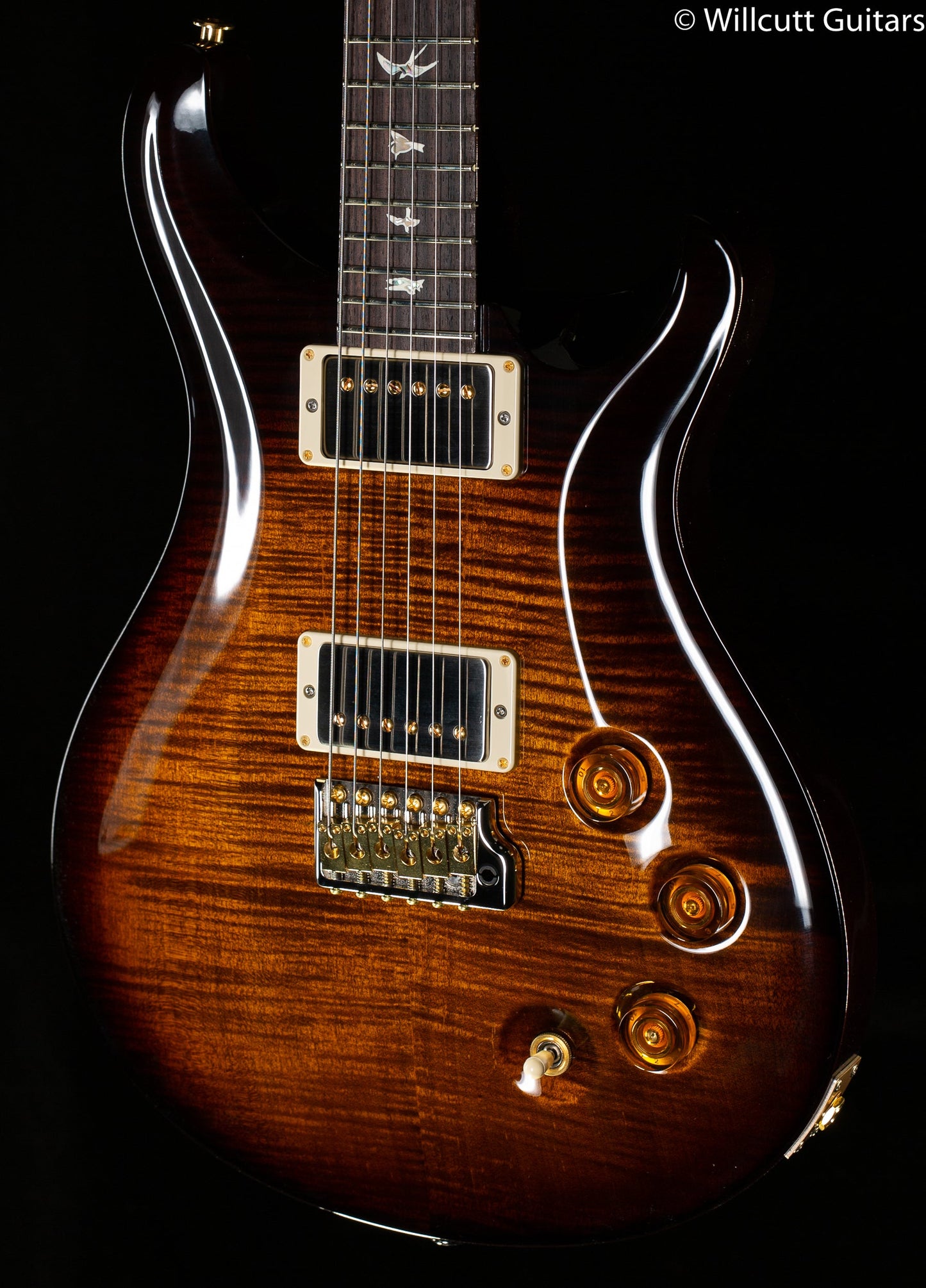 PRS DGT Black Gold Burst 10 Top (554)