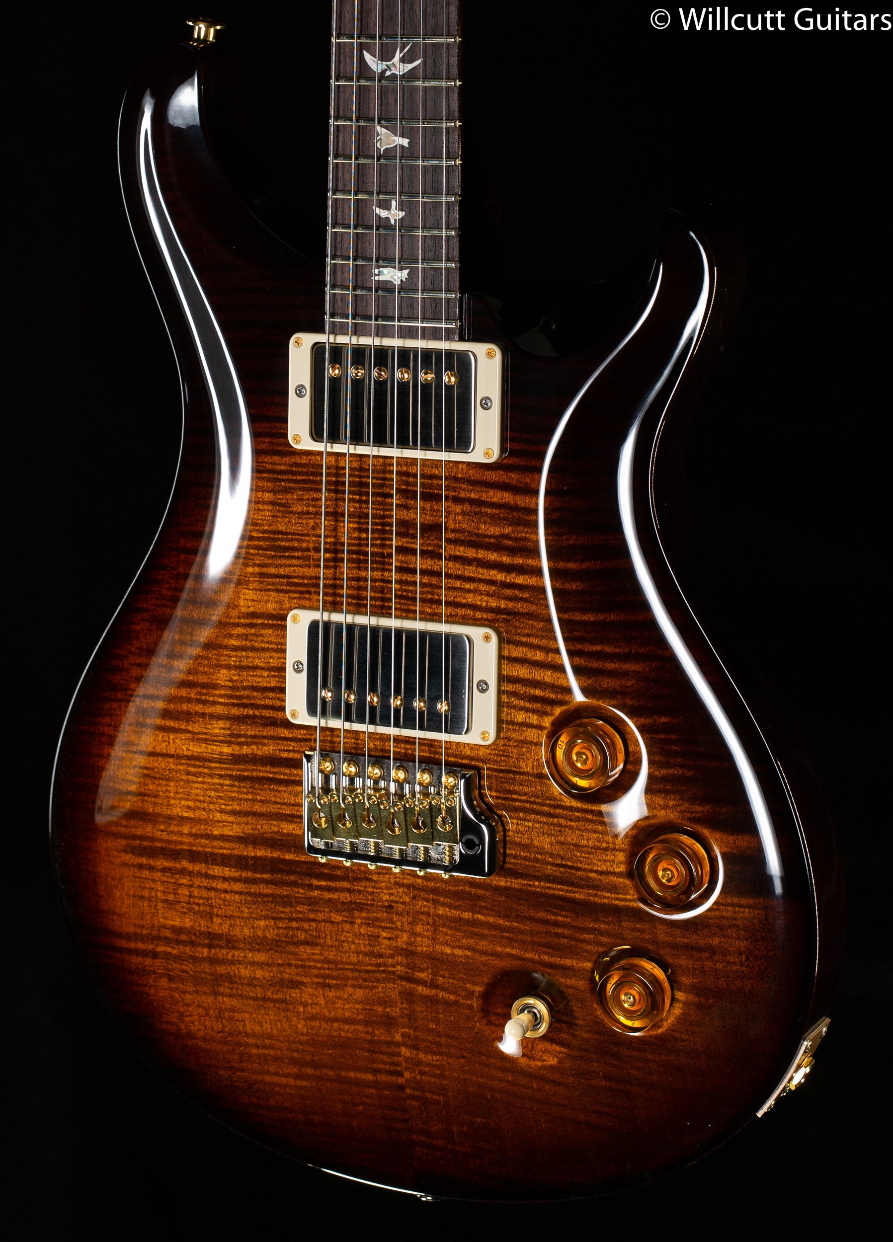 PRS DGT Black Gold Burst 10 Top (554)
