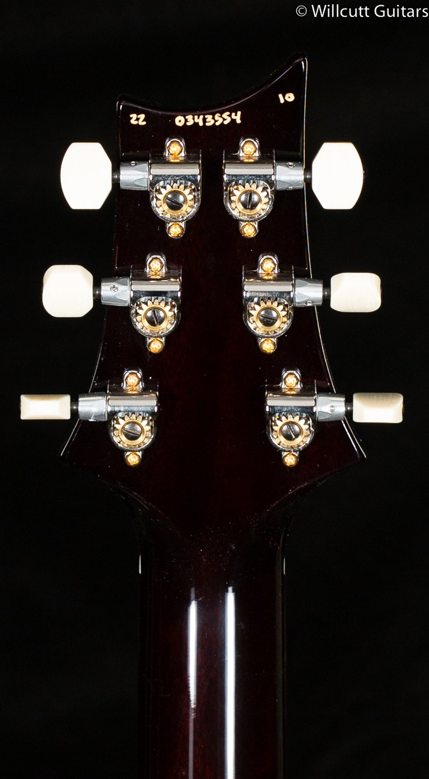 PRS DGT Black Gold Burst 10 Top (554)