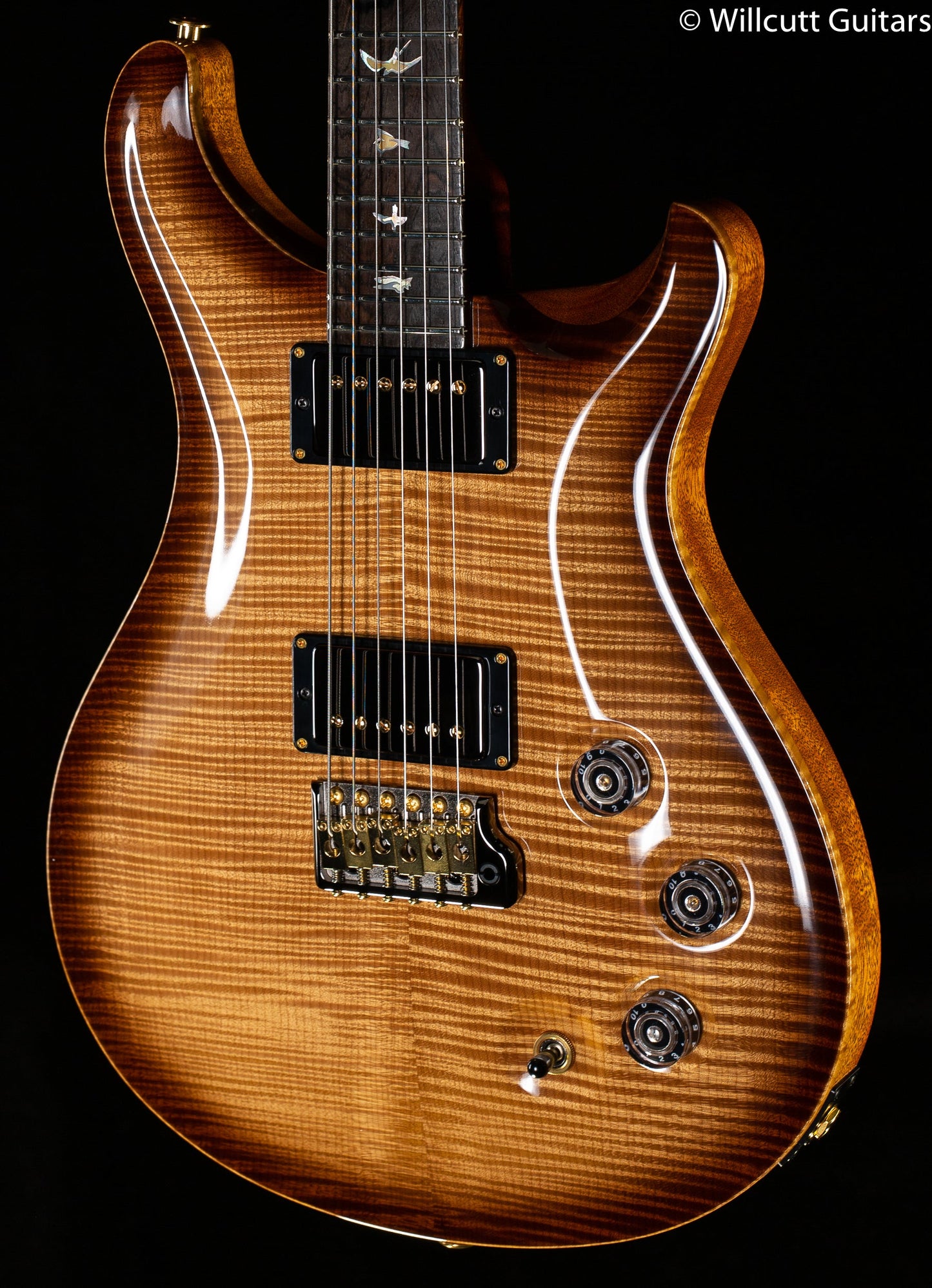 PRS Private Stock 9665 DGT Roasted Natural Smokeburst