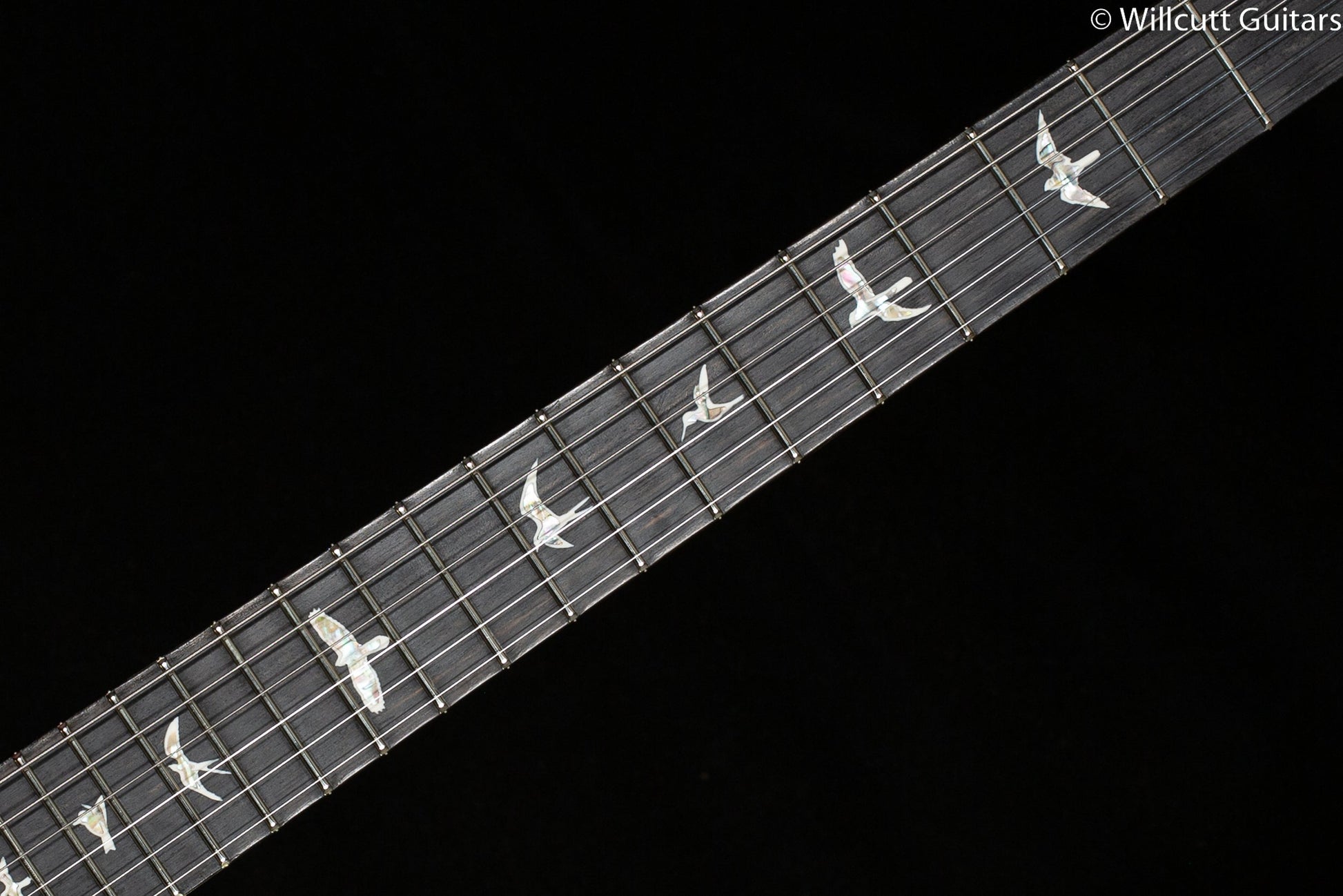 PRS Custom 24 Floyd Charcoal Cherry Burst 10 Top (693)