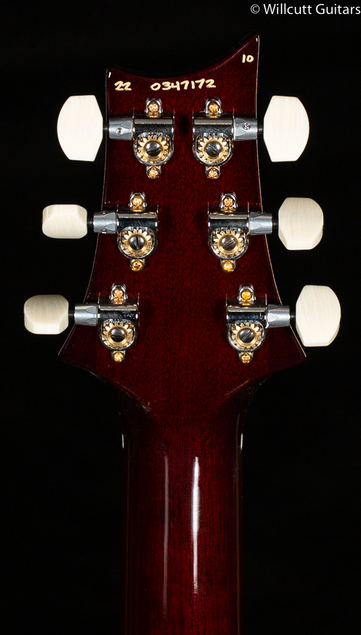 2022 PRS Paul's Guitar, Flame Maple 10 top Orange Tiger (172)