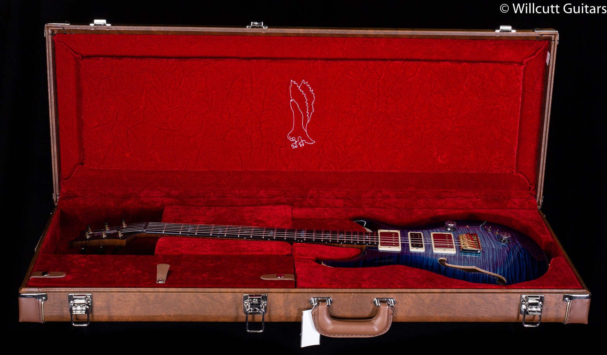 PRS Private Stock 9682 Special Semi Hollow Aqua Violet Glow (242)